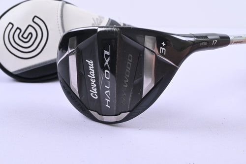 Cleveland Halo XL Hy-Wood #3 Hybrid / 17 Degree / Stiff Flex Aldila Ascent 40