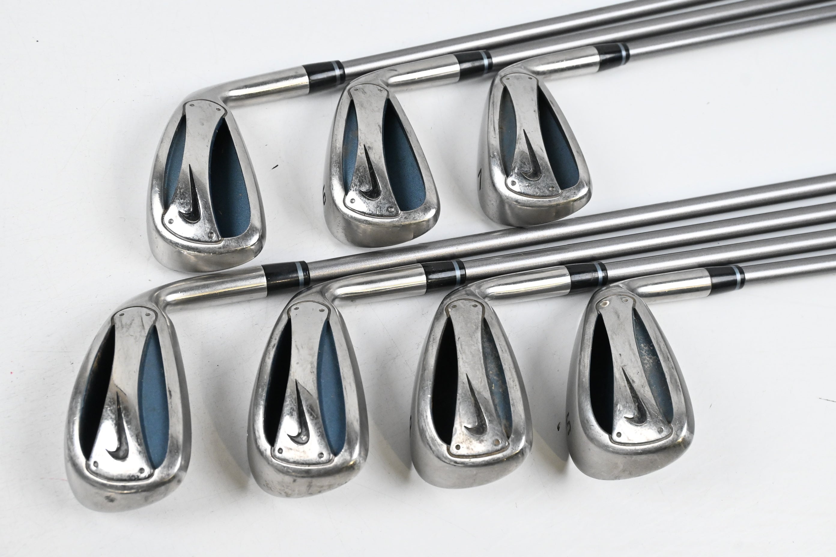Ladies Nike Slingshot Irons / 5-PW+SW / Ladies Flex UST Mamiya Slingshot Shafts