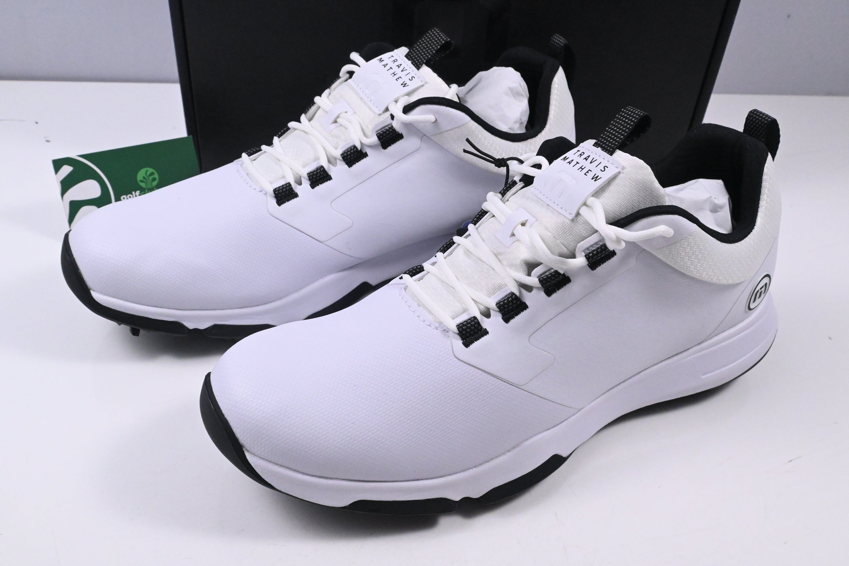 Travis Matthews The Ringer II Golf Shoes / Size UK 10.5 / White