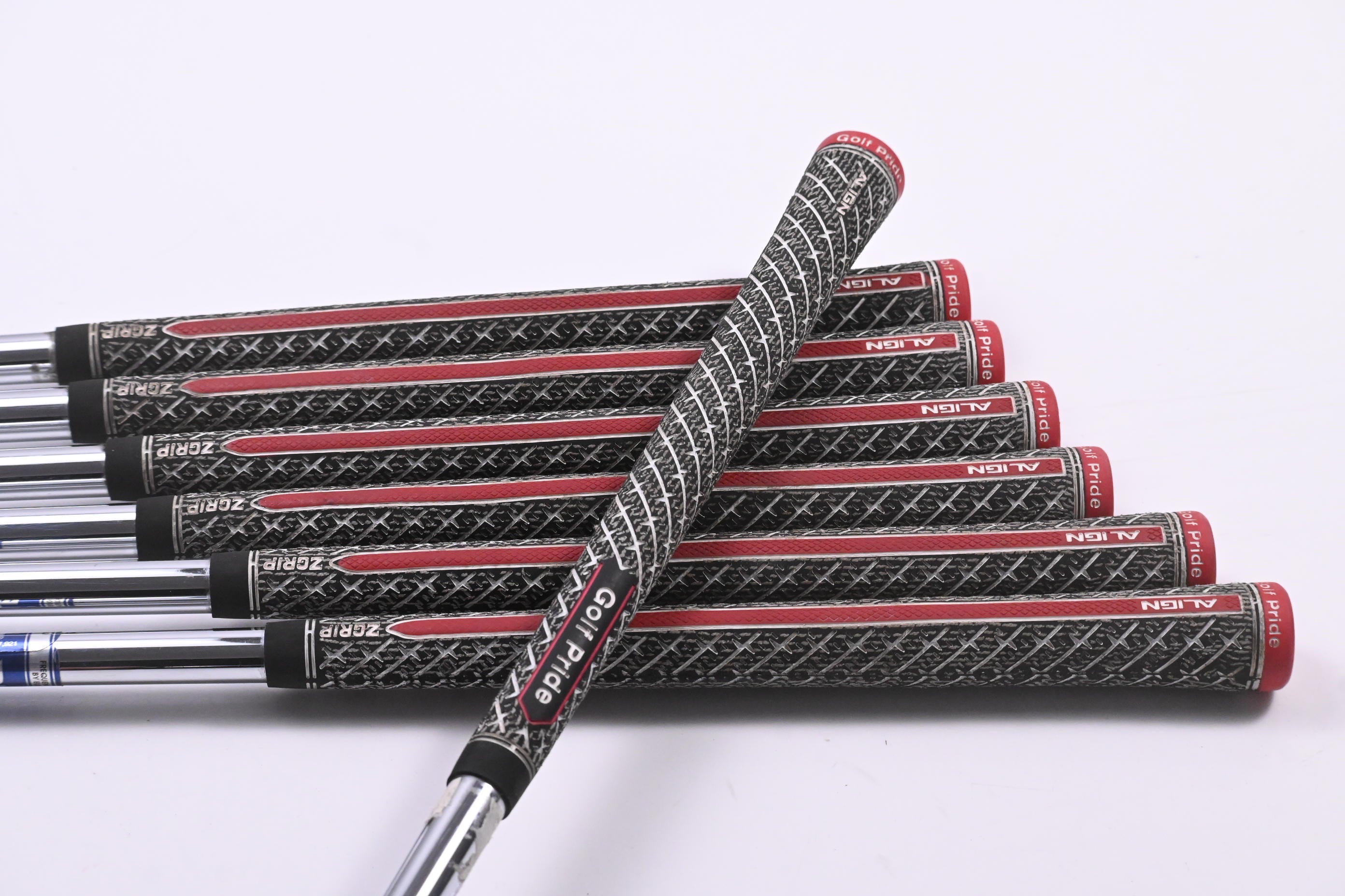 Taylormade P750 Irons / 4-PW / Stiff Flex FCM Rifle Flighted Precision Shafts