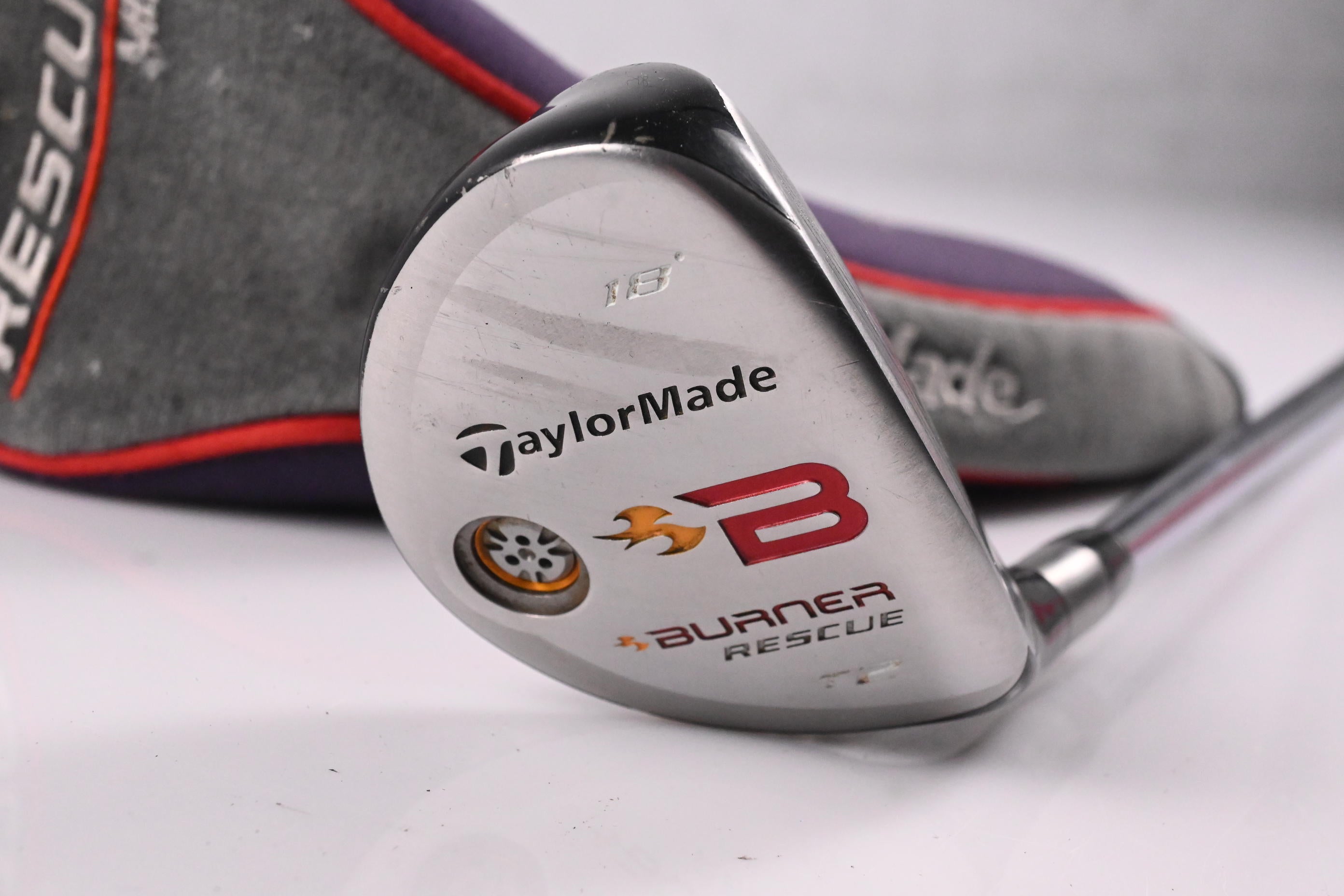 Taylormade Burner 2008 #2 Hybrid / 18 Degree / Regular Flex Project X Rifle