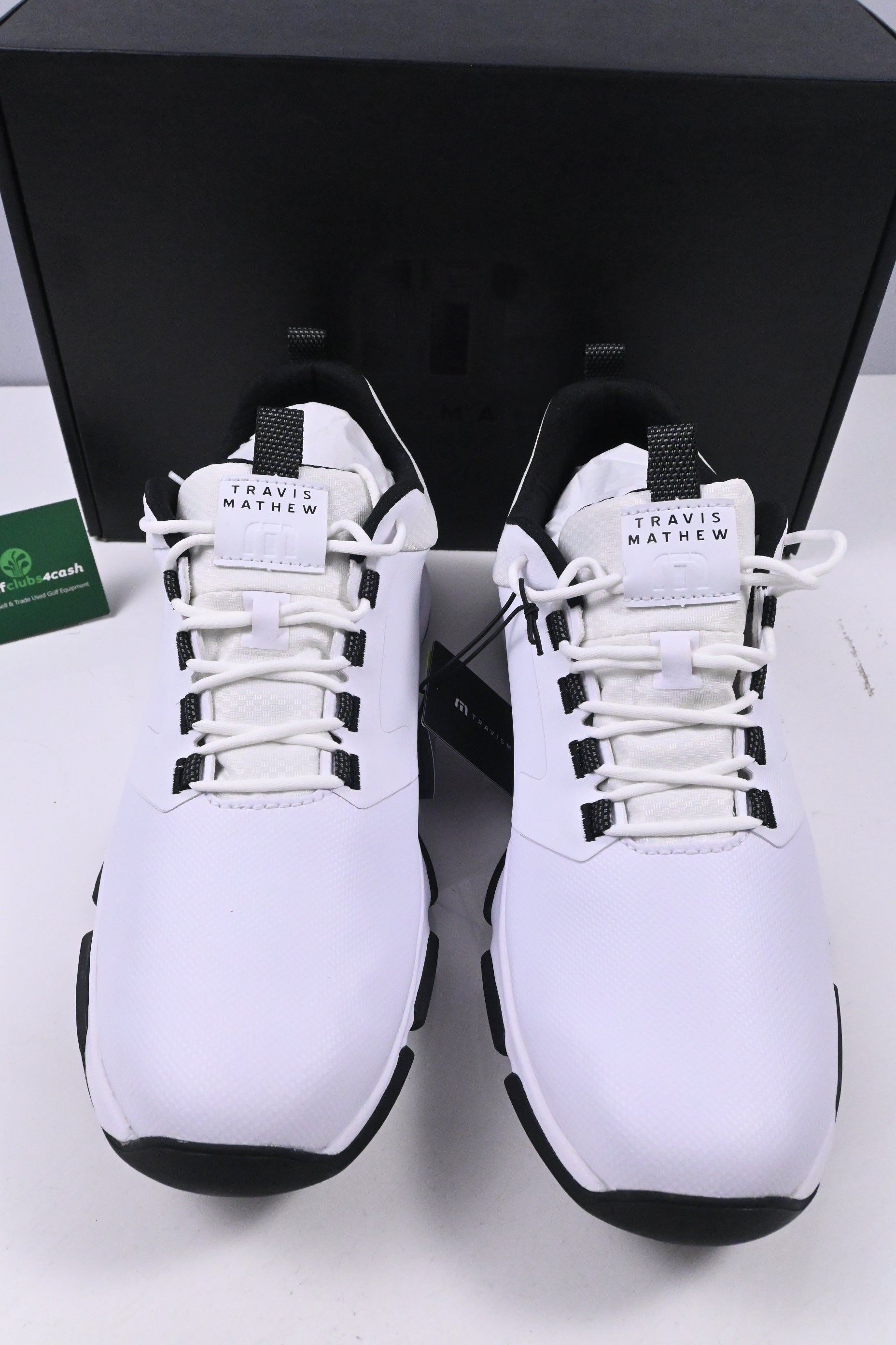 Travis Matthews The Ringer II Golf Shoes / Size UK 10.5 / White