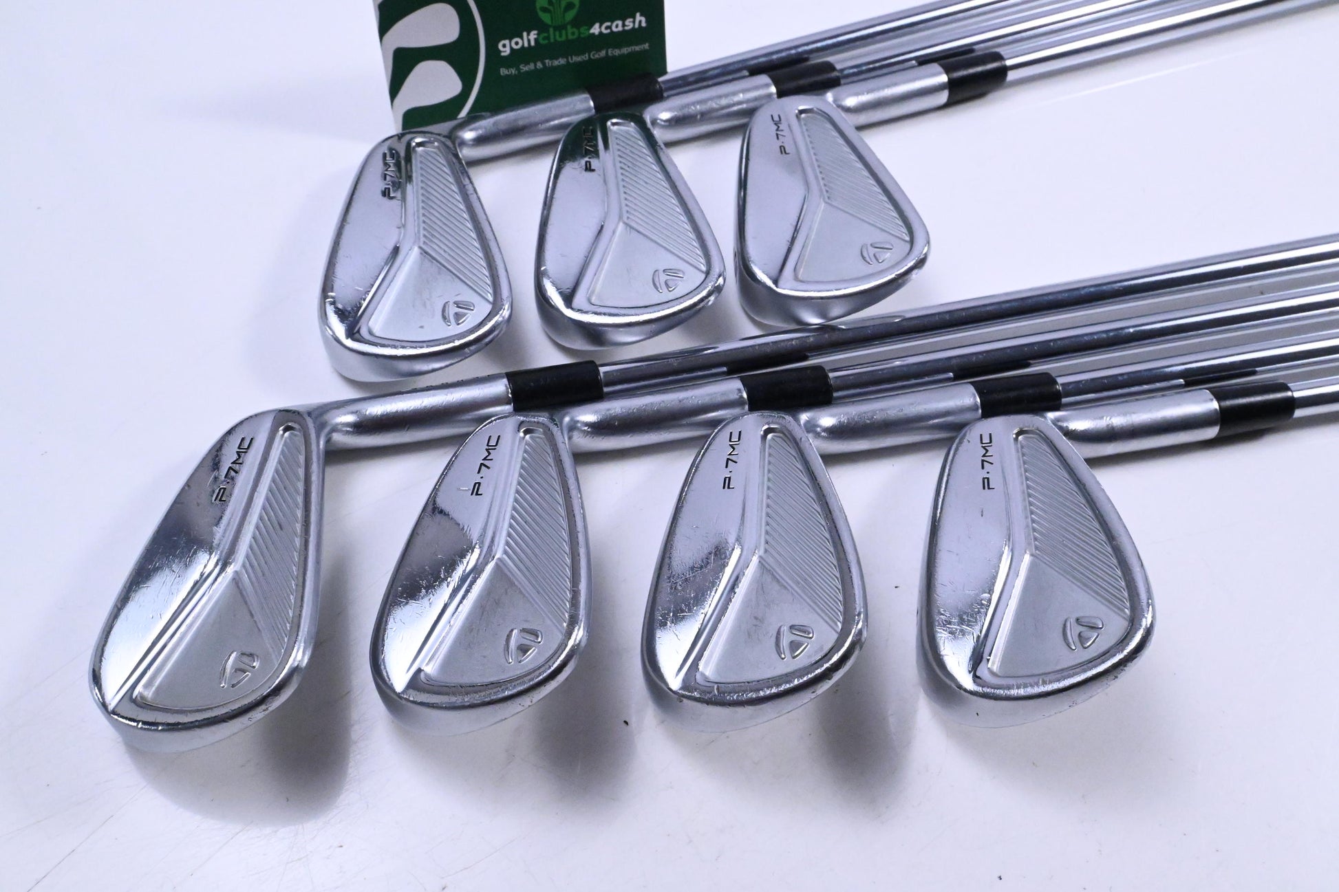 Taylormade P7MC 2023 Irons / 4-PW / Stiff Flex Project X LZ 120 Shafts