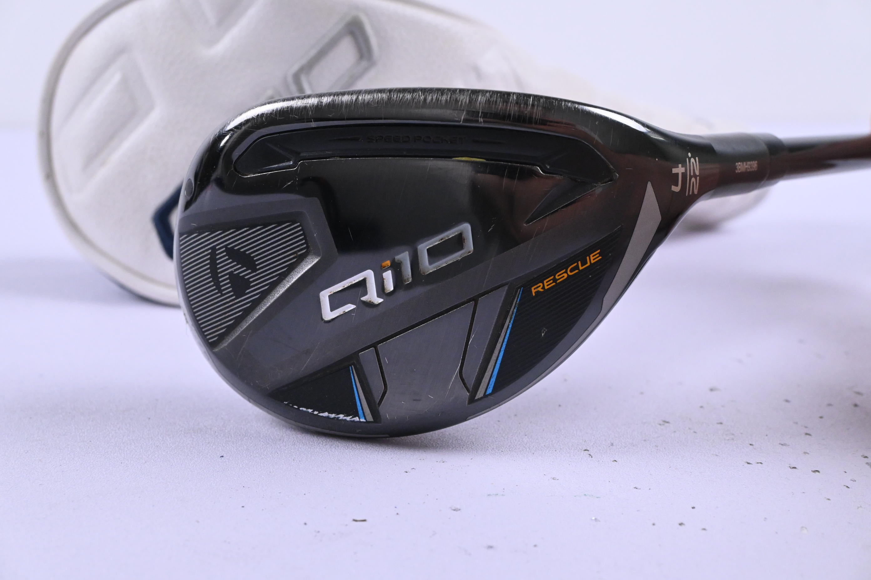 Taylormade Qi10 #4 Hybrid / 22 Degree / Regular Flex Ventus Blue TR 6 Shaft