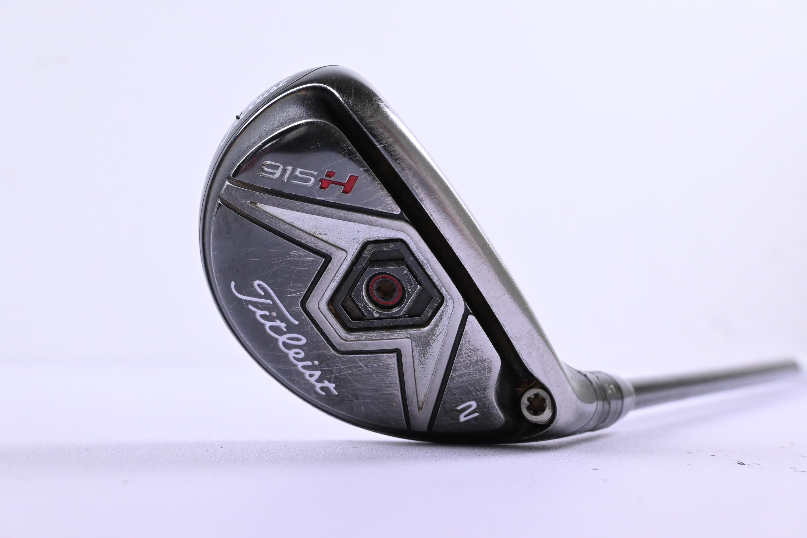 Left Hand Titleist 915H #2 Hybrid / 18 Degree / Stiff Flex HZRDUS Smoke RDX Black 80