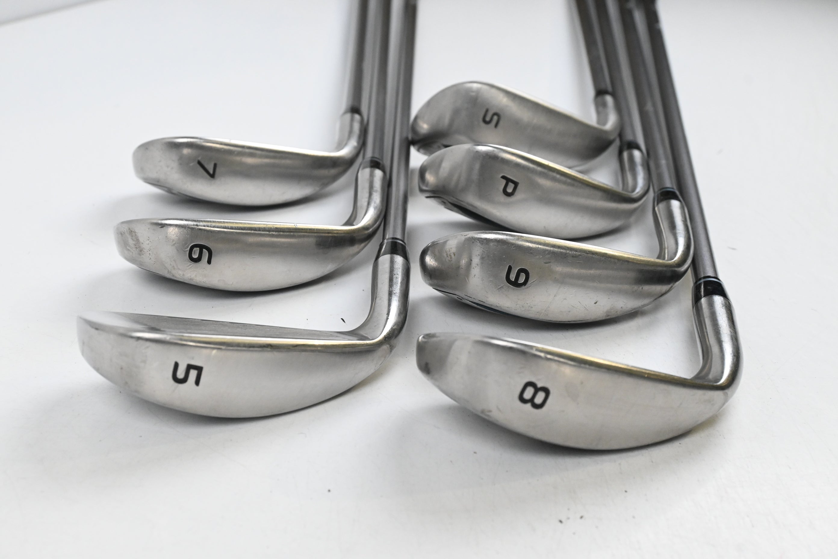 Ladies Nike Slingshot Irons / 5-PW+SW / Ladies Flex UST Mamiya Slingshot Shafts
