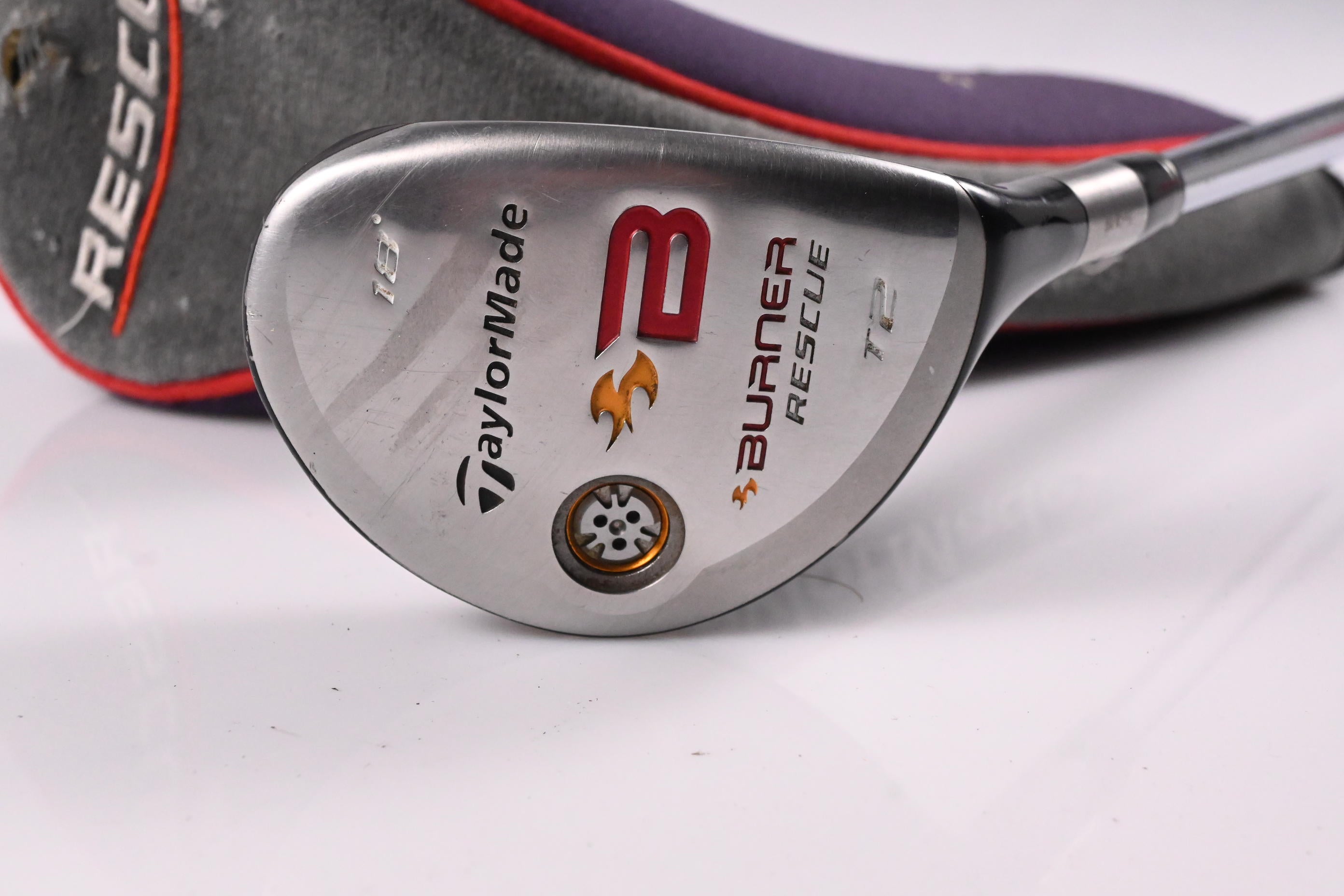 Taylormade Burner 2008 #2 Hybrid / 18 Degree / Regular Flex Project X Rifle