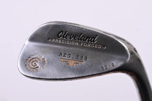 Cleveland REG.588 Precision Forged Gap Wedge / 52 Degree / Wedge Flex Steel