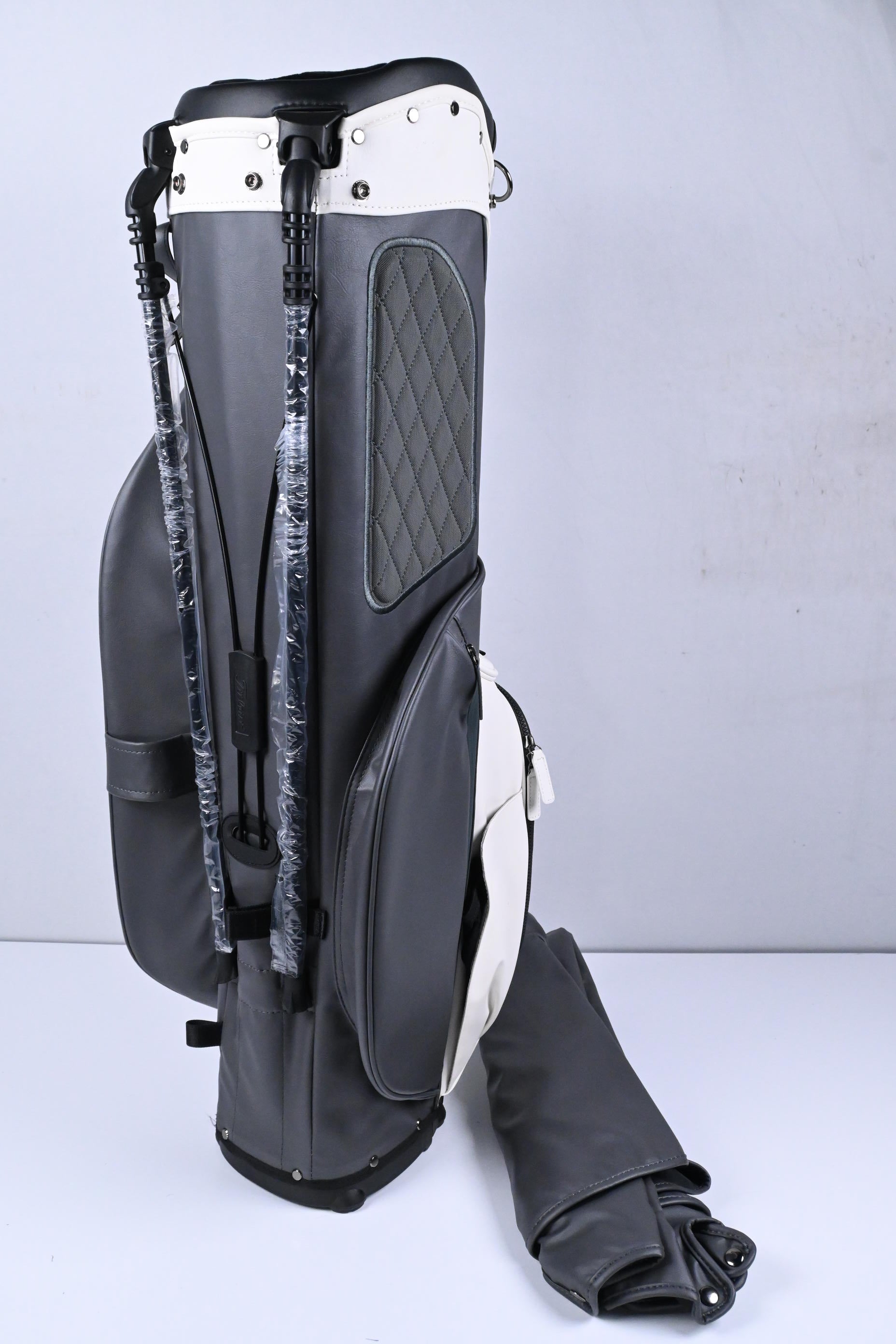 Titleist Legend Stand Bag / 4-Way Divider / Cream, Grey