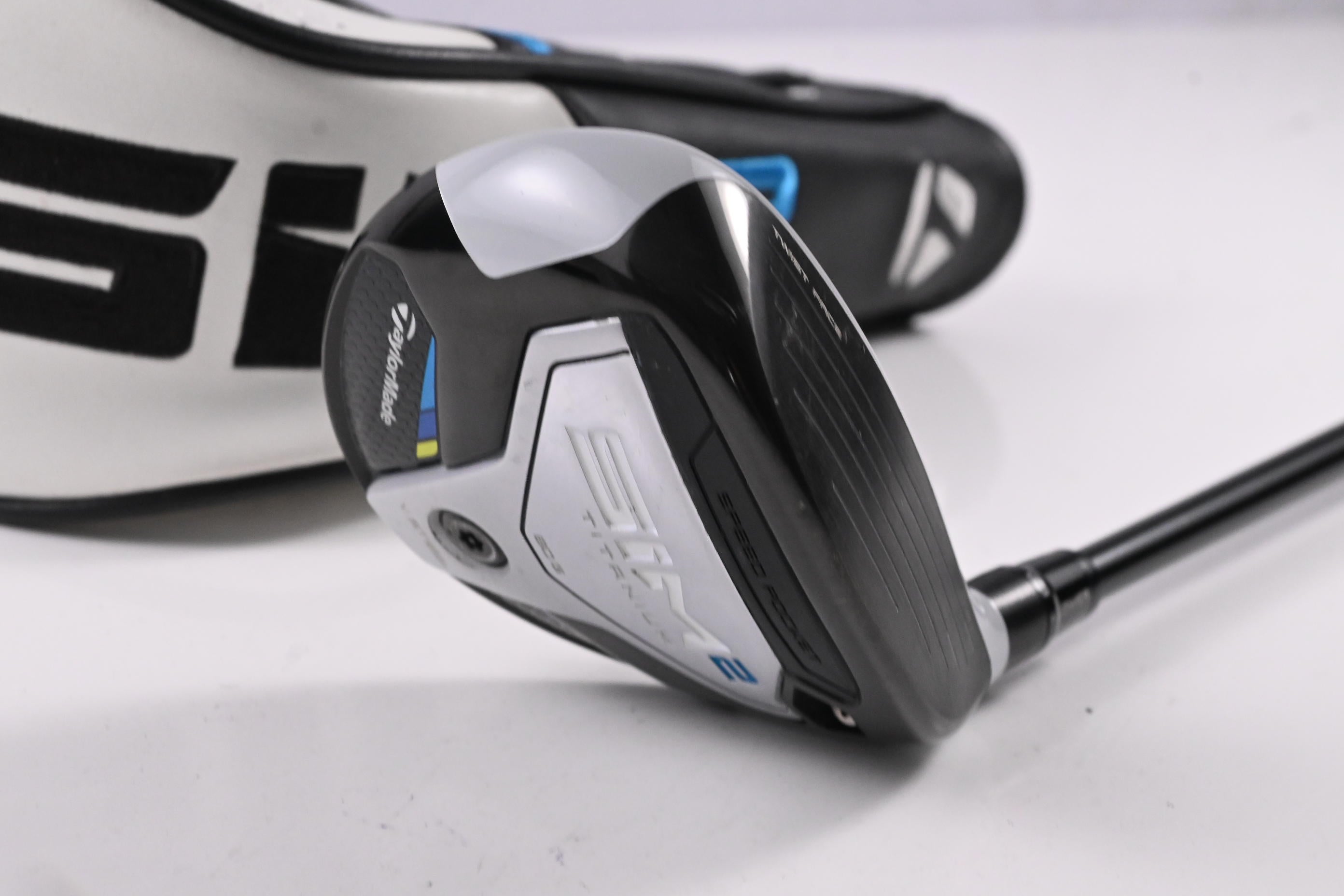 Taylormade SIM2 Ti #5 Wood / 19 Degree / Stiff Flex Tensei AV RAW Blue 65 Shaft