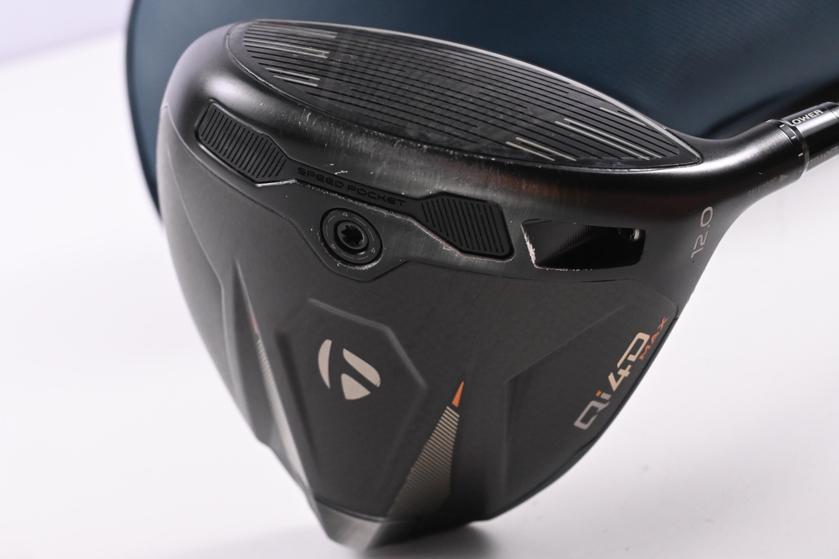 Taylormade Qi4D Driver / 12 Degree / Regular Flex Reax Blue 50 Shaft