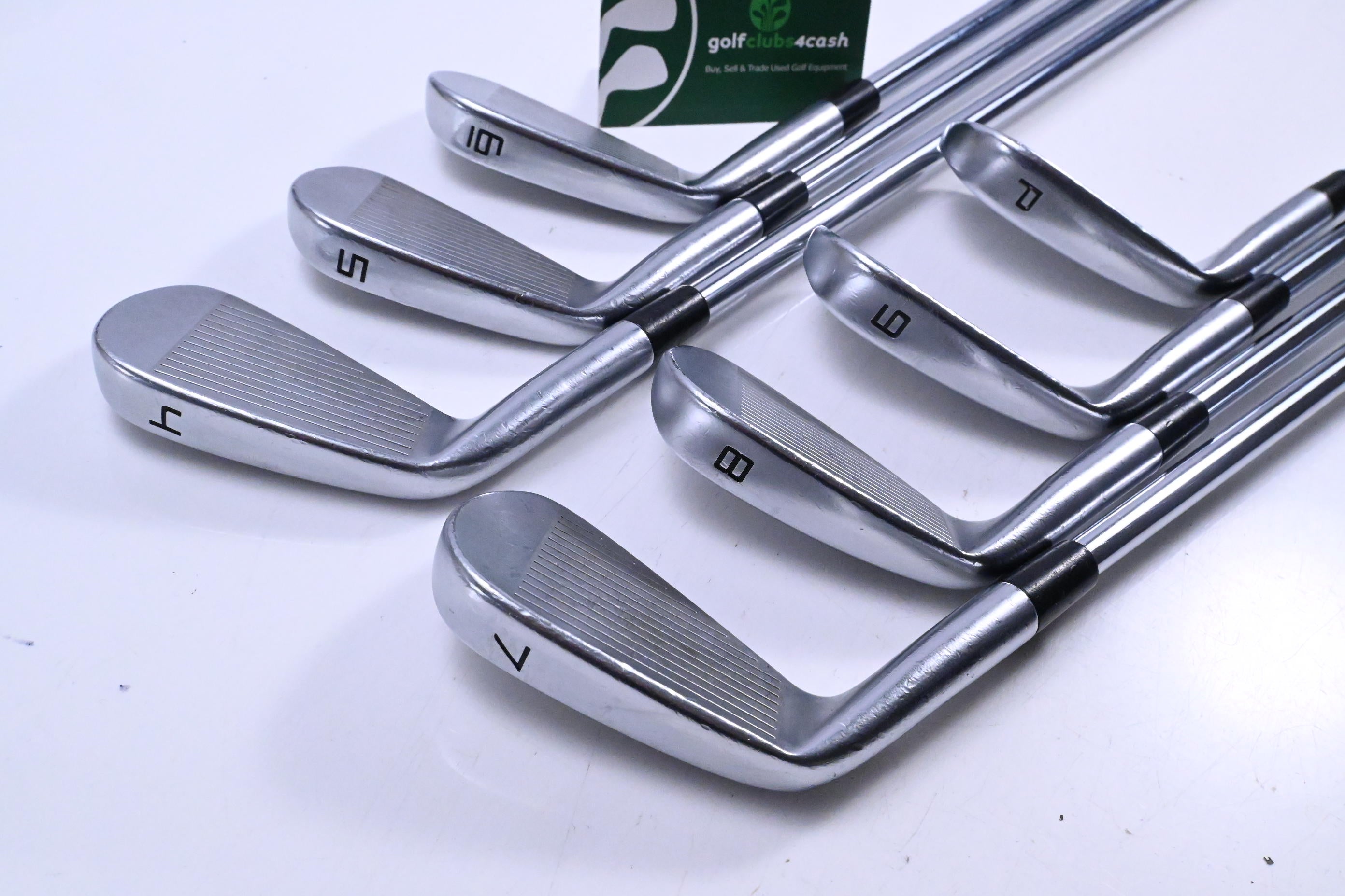 Taylormade P7MC 2023 Irons / 4-PW / Stiff Flex Project X LZ 120 Shafts