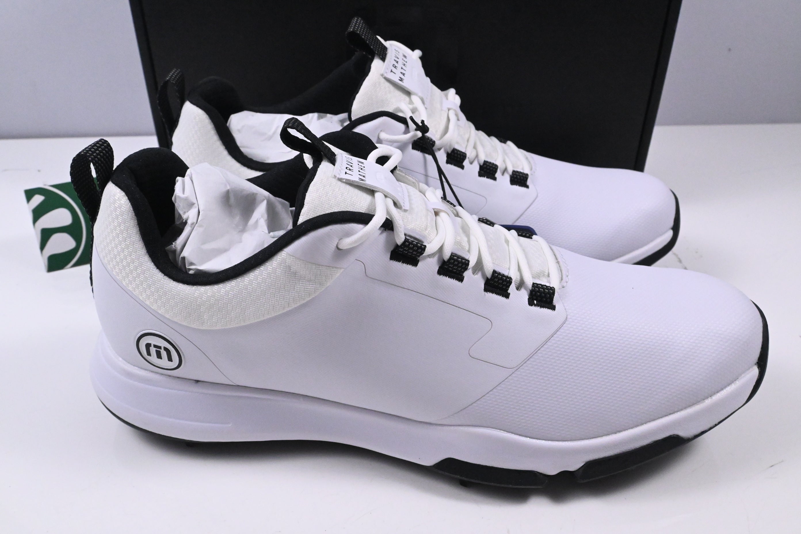 Travis Matthews The Ringer II Golf Shoes / Size UK 10.5 / White