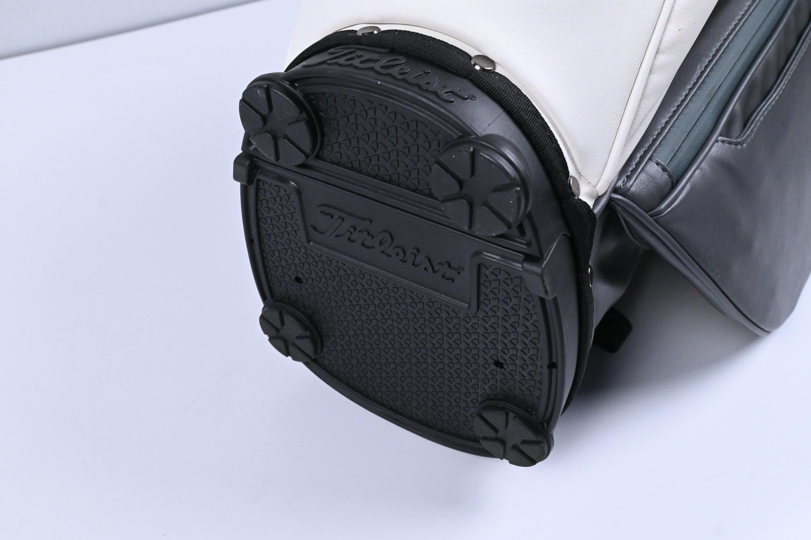 Titleist Legend Stand Bag / 4-Way Divider / Cream, Grey