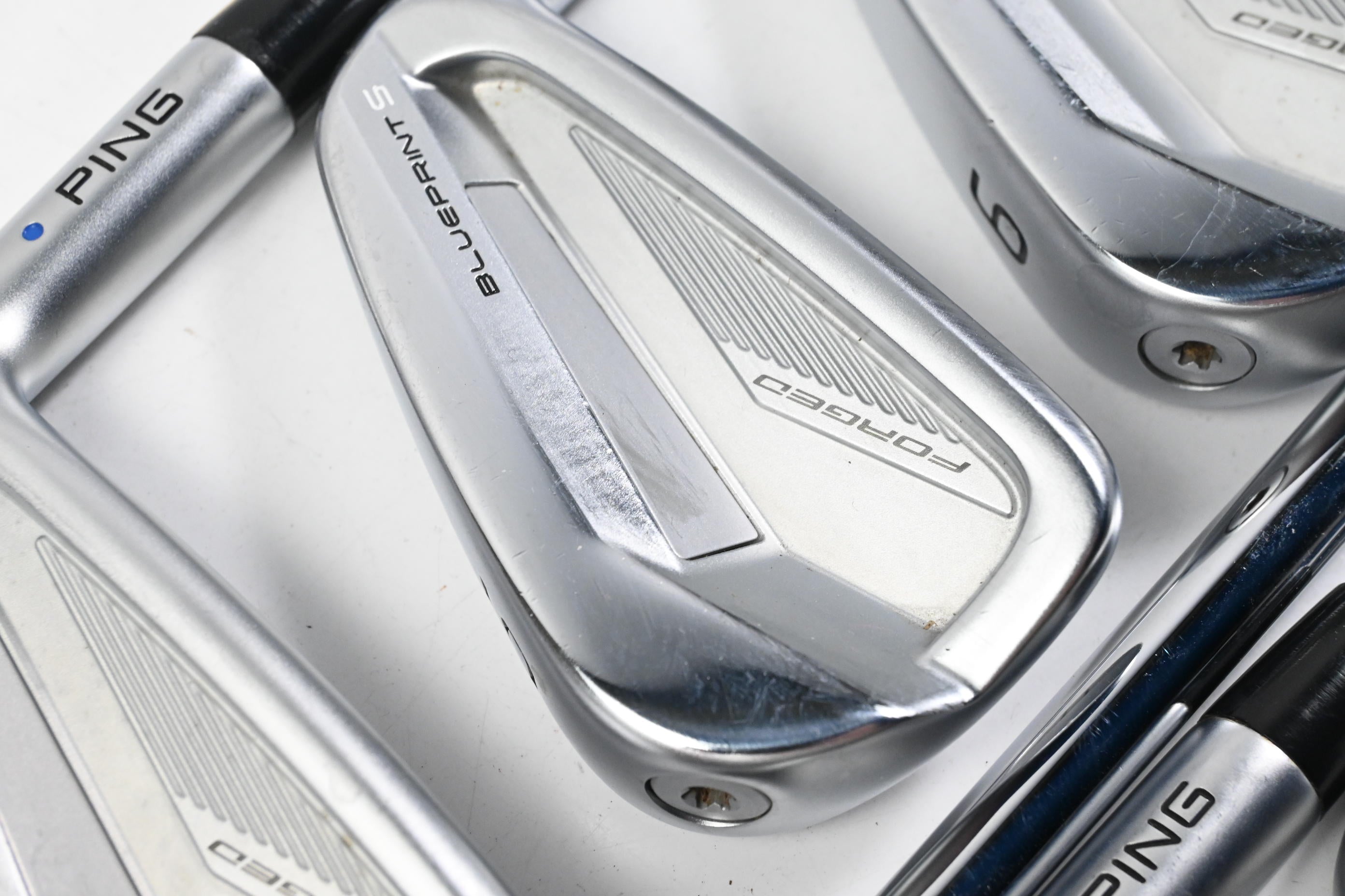 Ping Blueprint S Irons / 4-PW / Blue Dot / X-Flex Dynamic Gold X100 Shafts
