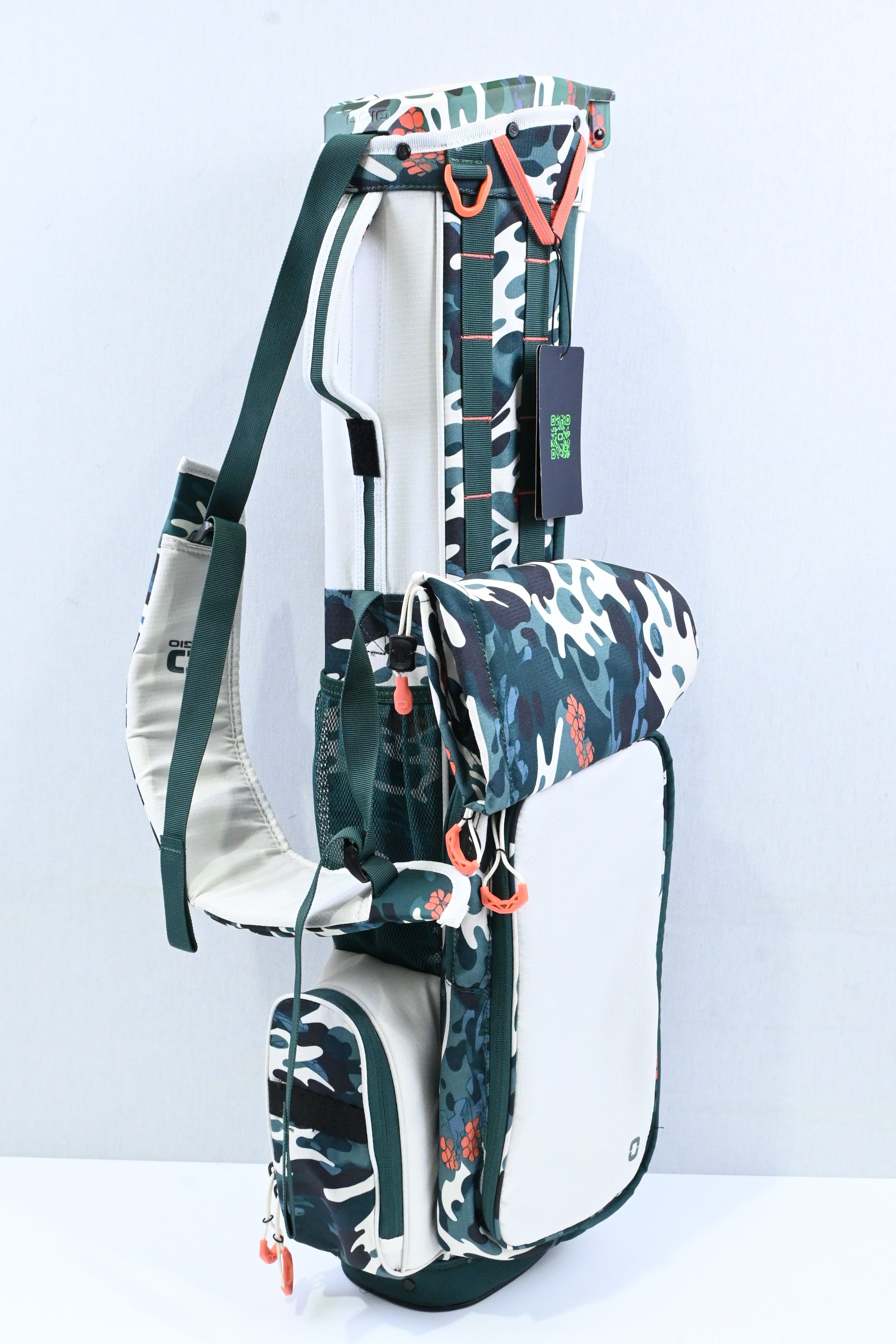 Ogio Funday Stand Bag / 2-Way / Green, Orange