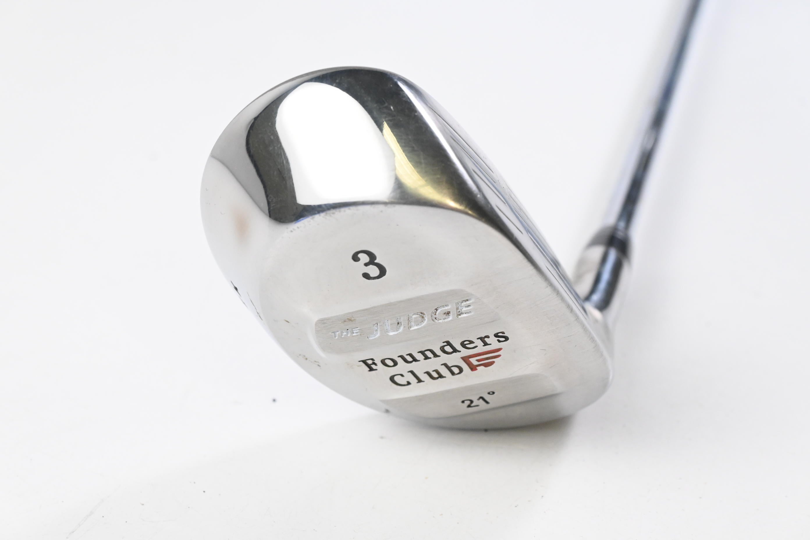 Founders Club The Judge #3 Hybrid / 21 Degree / Stiff Flex Founders Shadow Shaft