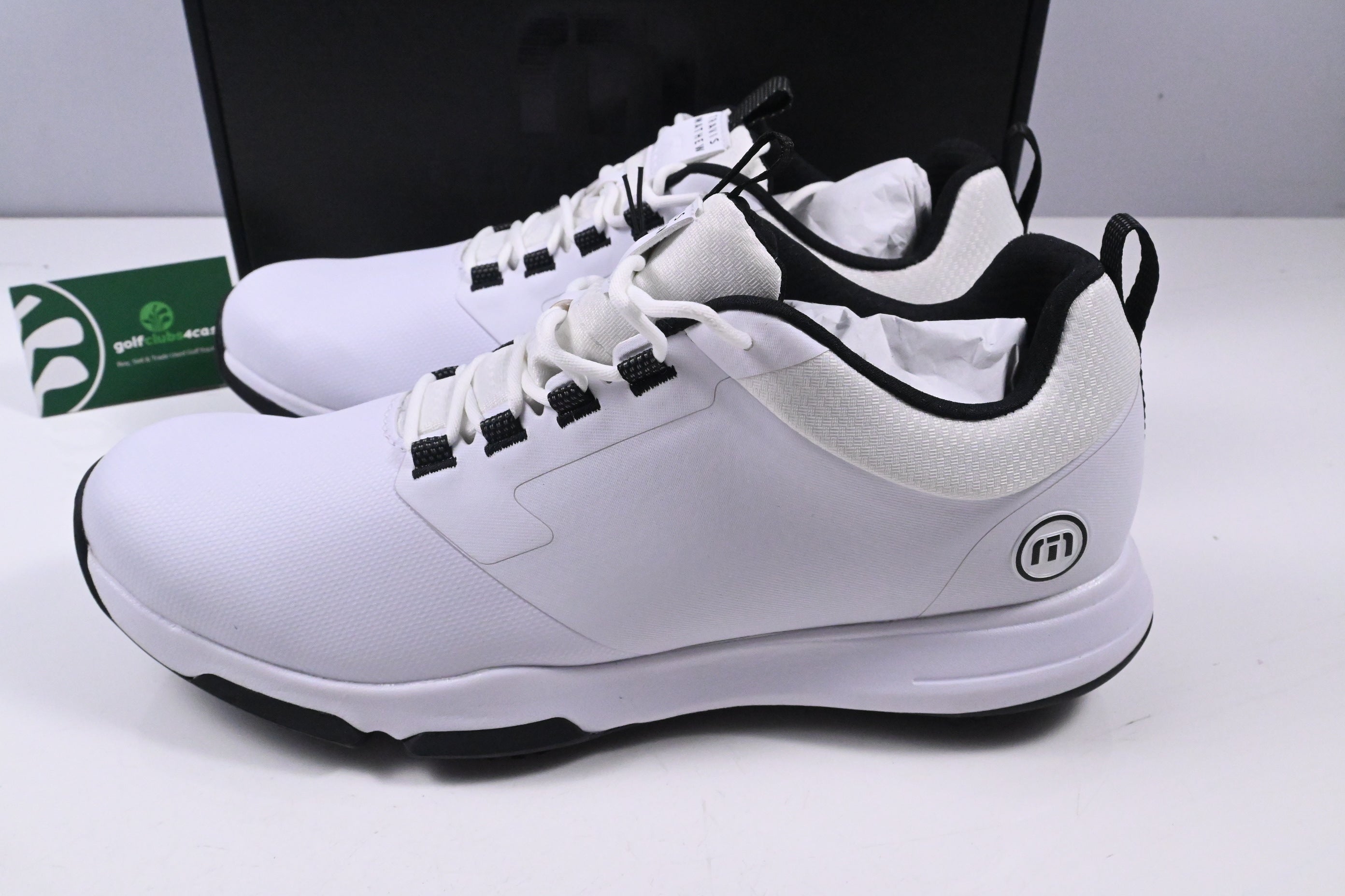 Travis Matthews The Ringer II Golf Shoes / Size UK 10.5 / White