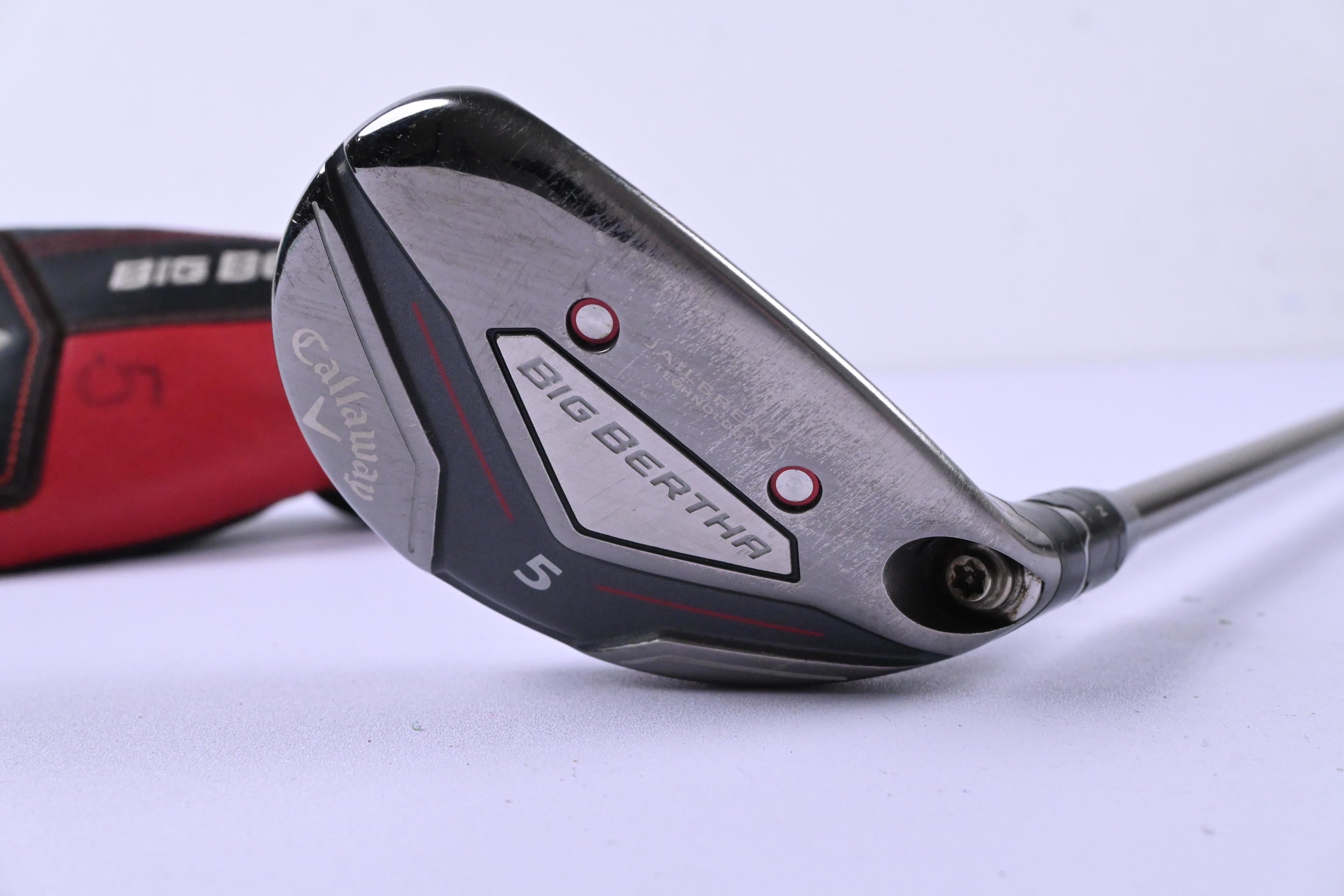 Ladies Callaway Big Bertha 2019 #5 Hybrid / 24 Degree / Ladies Flex UST Recoil
