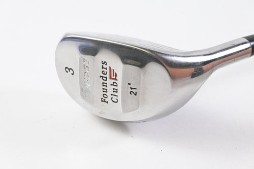 Founders Club The Judge #3 Hybrid / 21 Degree / Stiff Flex Founders Shadow Shaft