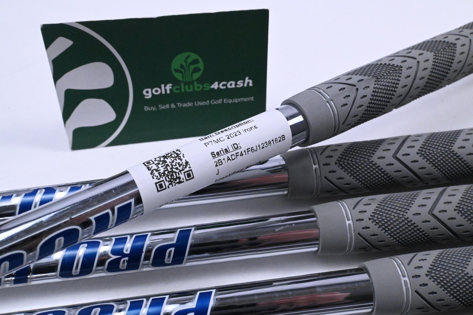 Taylormade P7MC 2023 Irons / 4-PW / Stiff Flex Project X LZ 120 Shafts