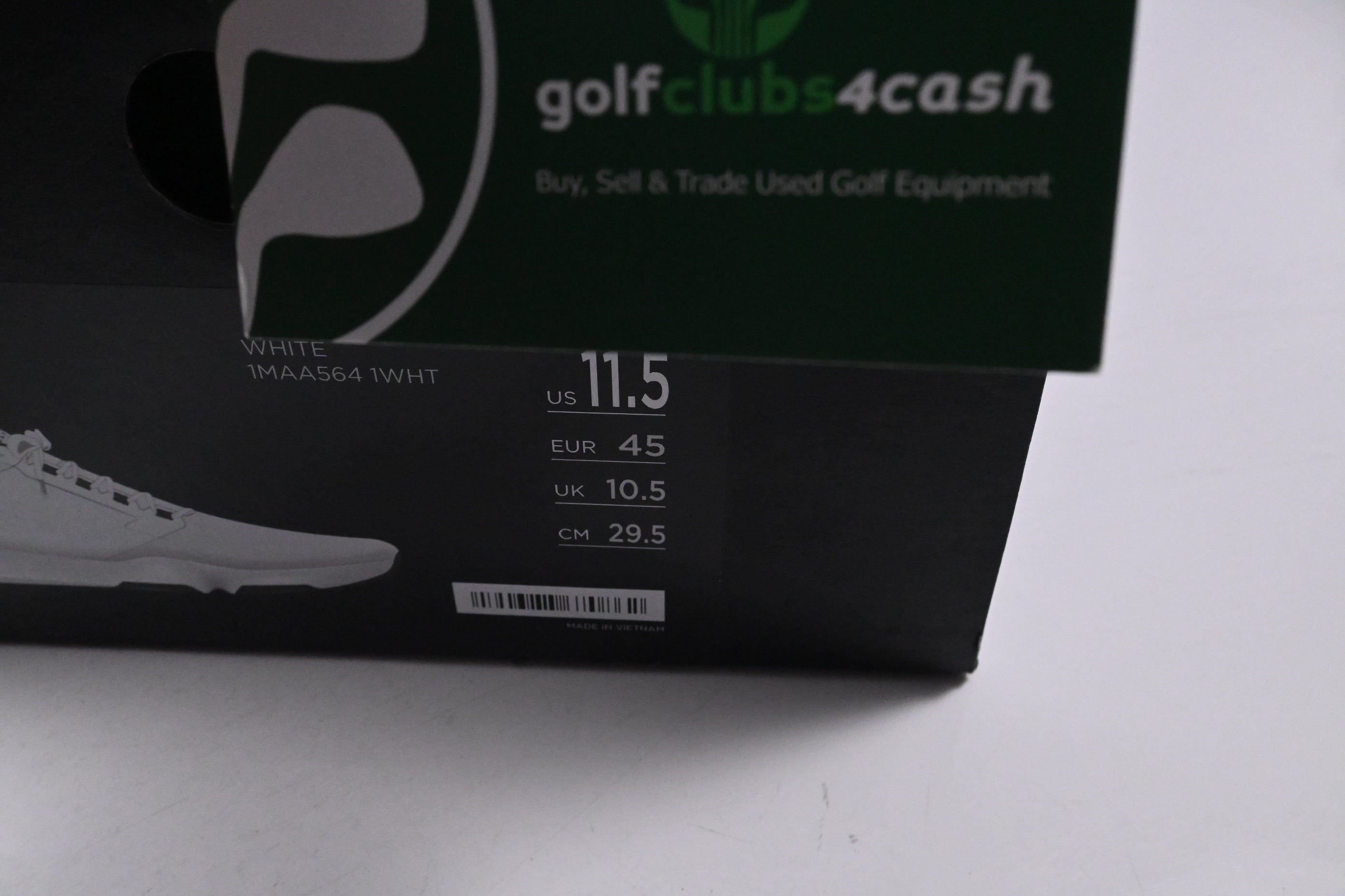 Travis Matthews The Ringer II Golf Shoes / Size UK 10.5 / White