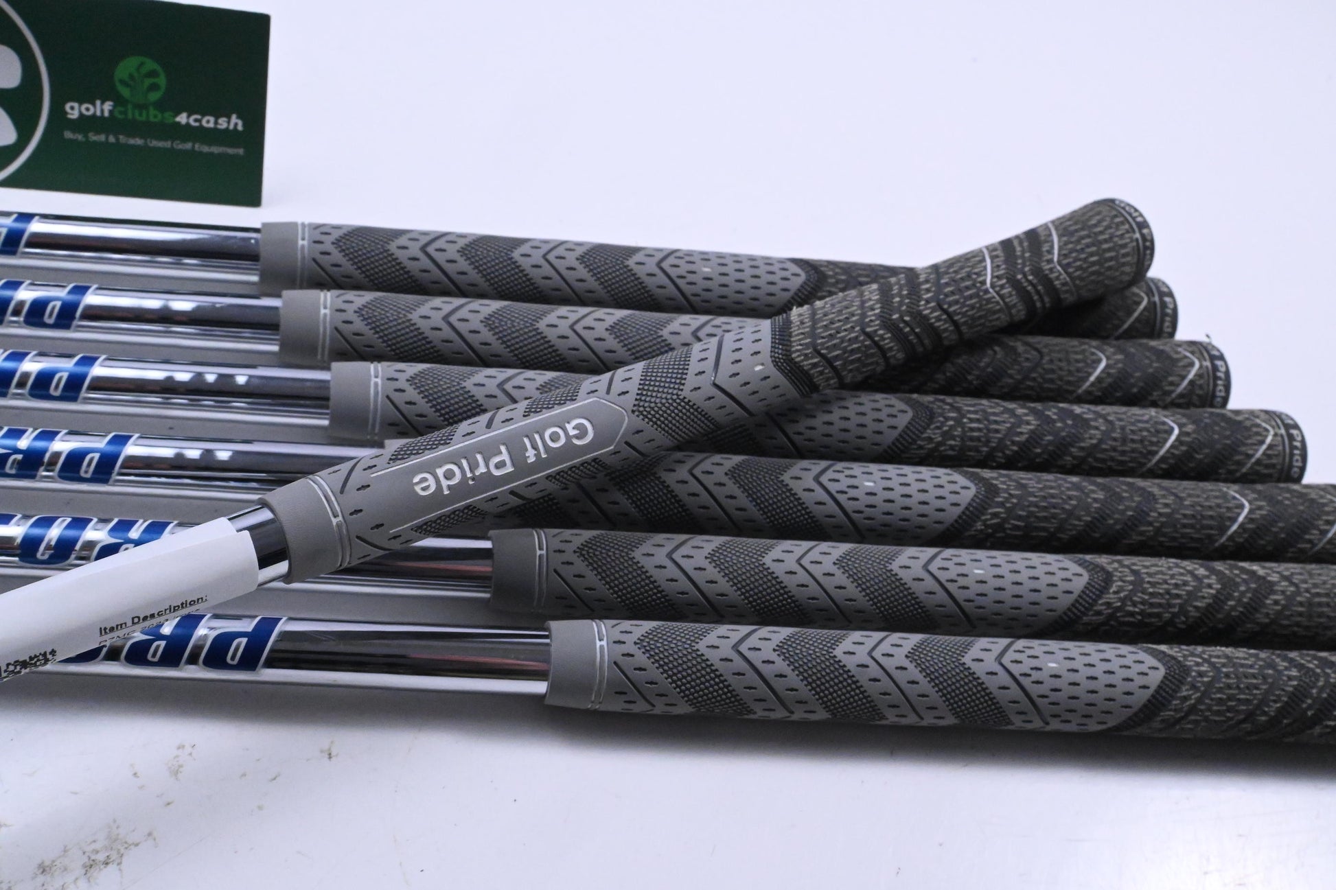 Taylormade P7MC 2023 Irons / 4-PW / Stiff Flex Project X LZ 120 Shafts