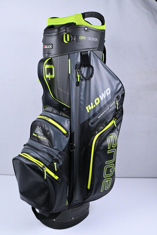 Big Max Aqua Sport Cart Bag / 14-Way Divider / Grey, Black & Green