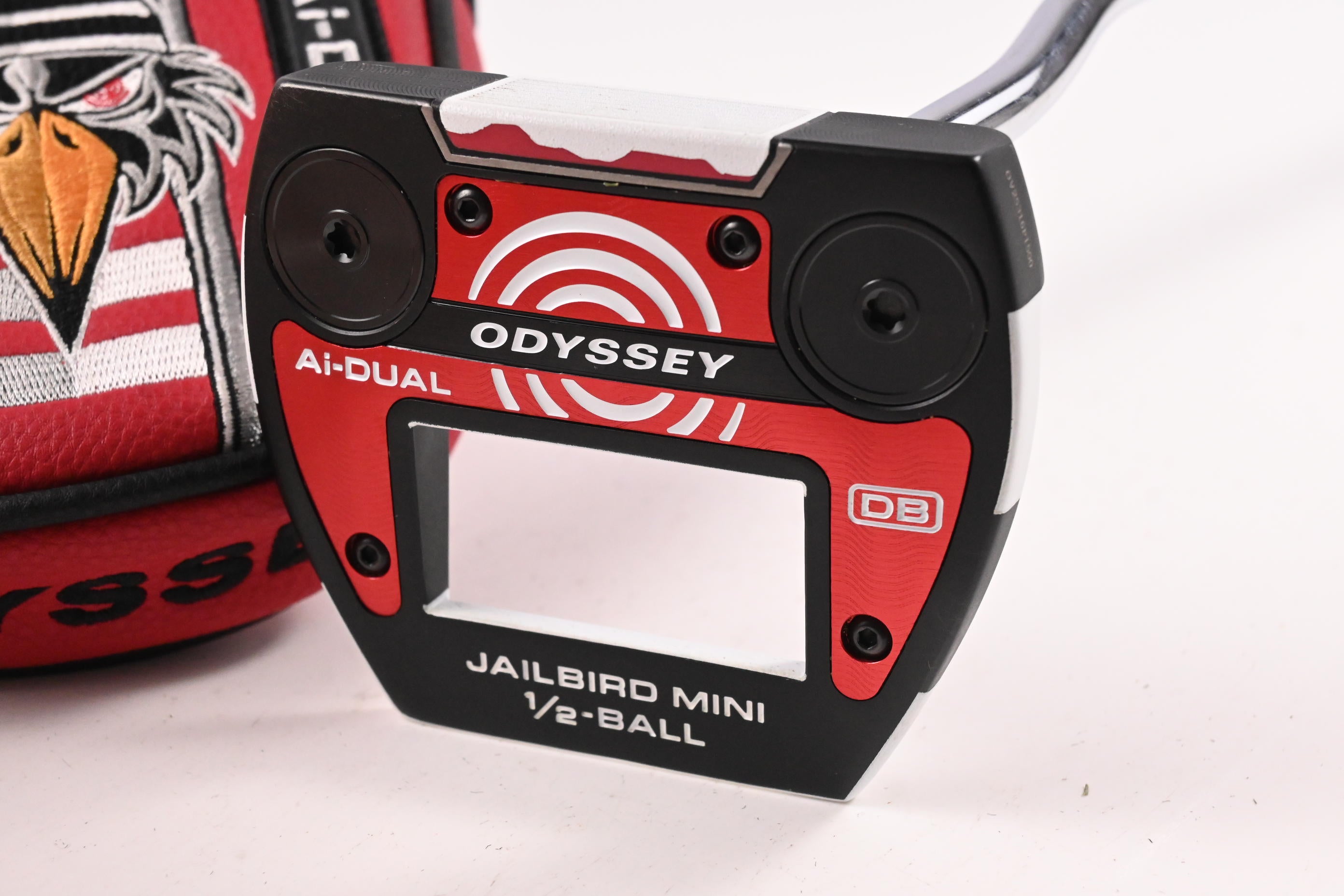Odyssey Ai-Dual Jailbird Mini 1/2 Ball Putter / 34 Inch