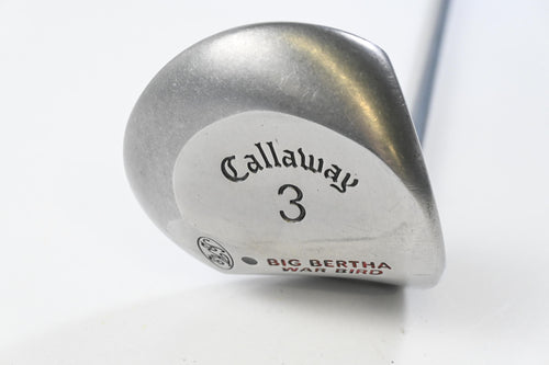 Callaway Big Bertha Warbird #3 Wood / 15 Degree / Regular Flex RCH 90 Shaft