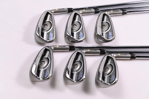 Ping G Series Irons / 5-PW / Yellow Dot / Regular Flex Ping AWT 2.0 Shafts