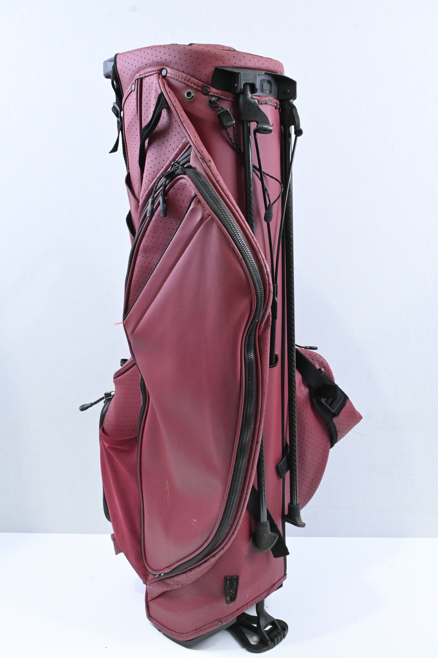 Ogio Shadow Stand Bag  / 4-Way / Red, Black