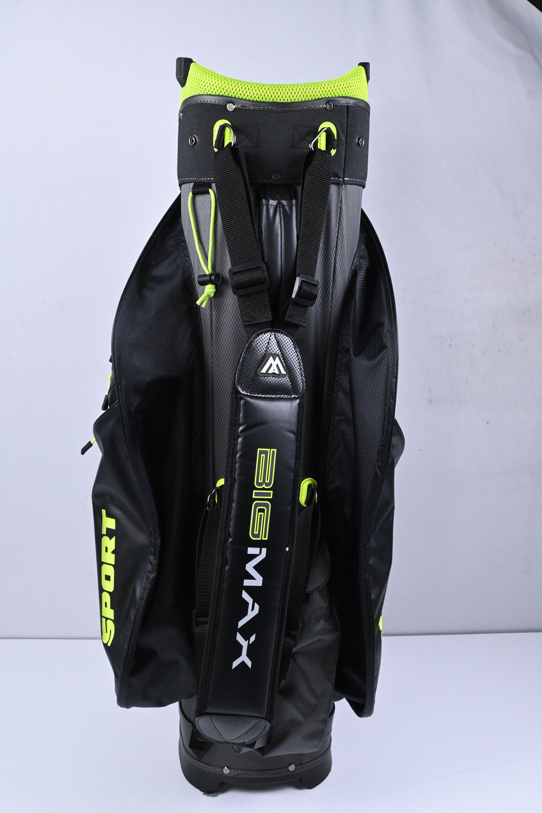 Big Max Aqua Sport Cart Bag / 14-Way Divider / Grey, Black & Green