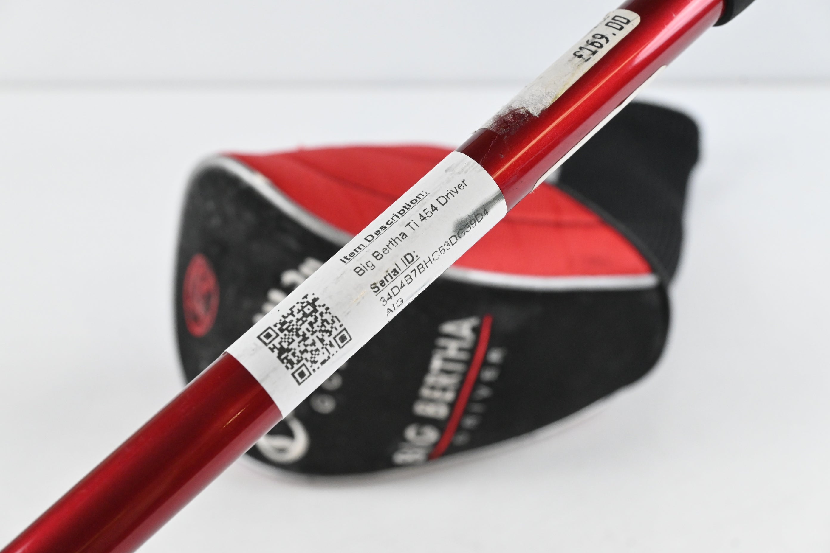 Callaway Big Bertha Ti 454 Driver / 10 Degree / Regular Flex RCH 65 Shaft