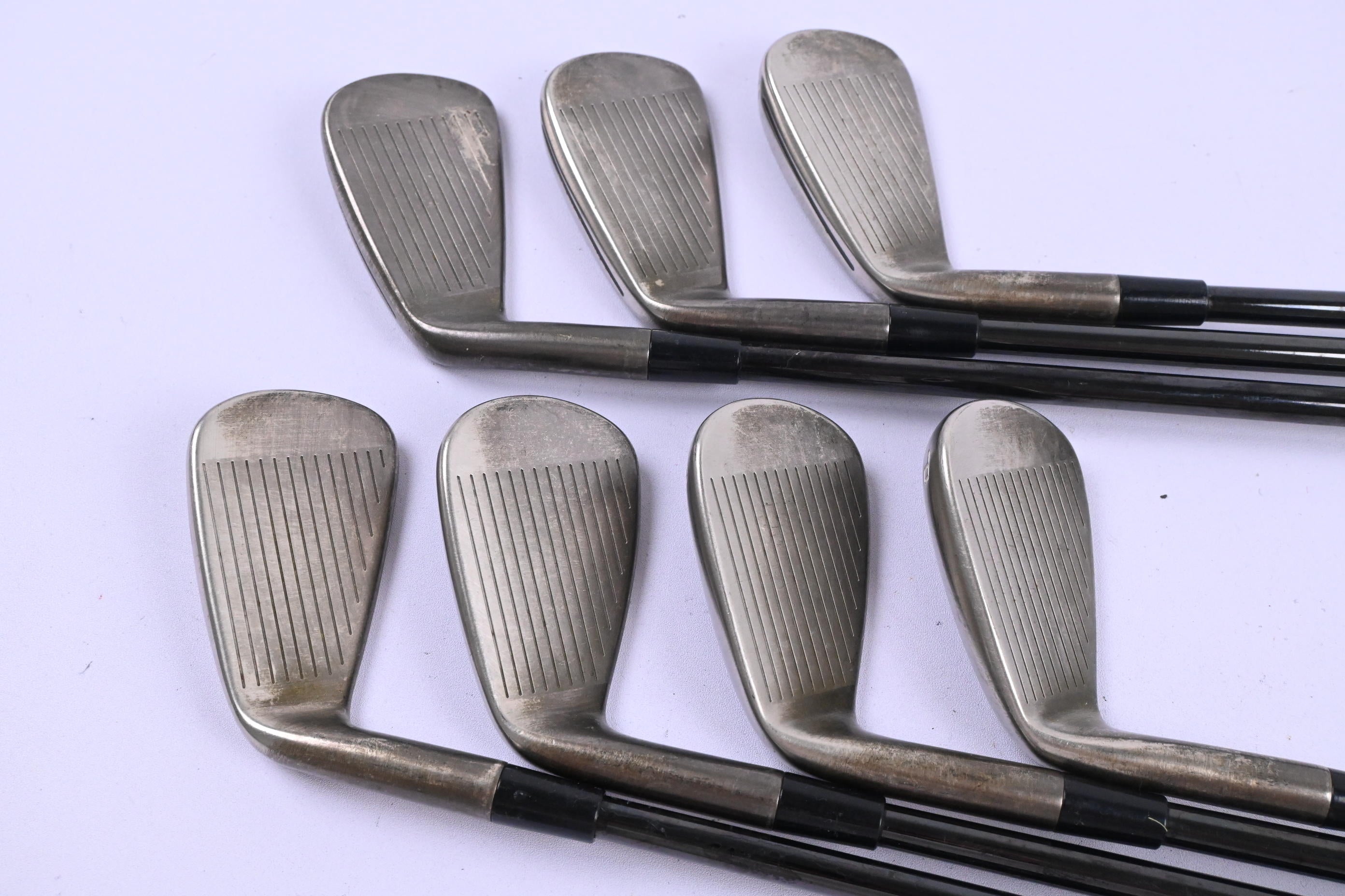 Taylormade P770 Battle Worn Irons / 4-PW / Stiff Flex KBS Tour Shafts