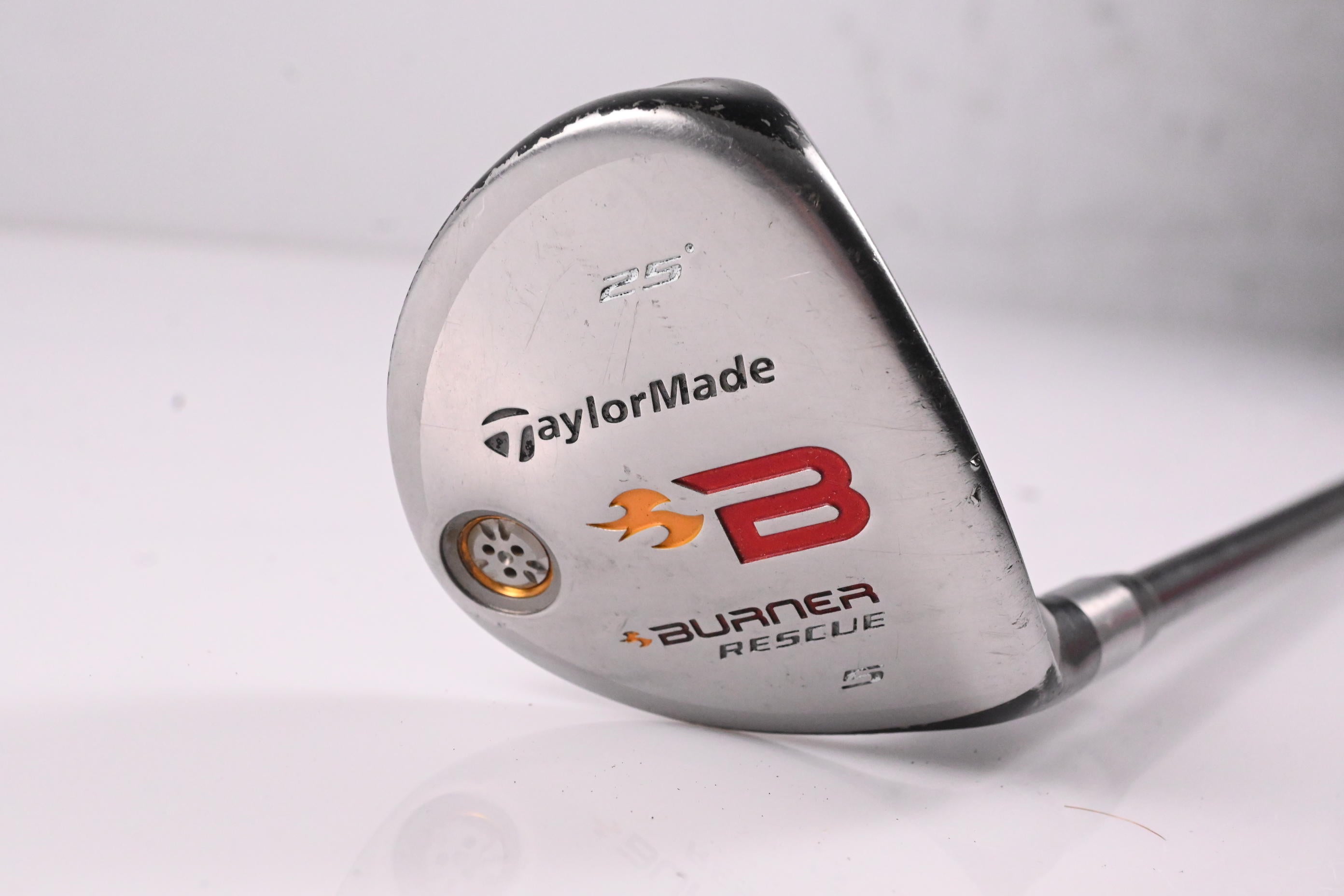 Taylormade Burner 2008 #5 Hybrid / 25 Degree / Regular Flex Taylormade Reax 60