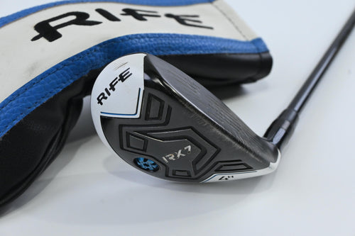 Rife RX7 #4 Hybrid / 22 Degree / Stiff Flex Rife Dyna Flo UL 65 Shaft