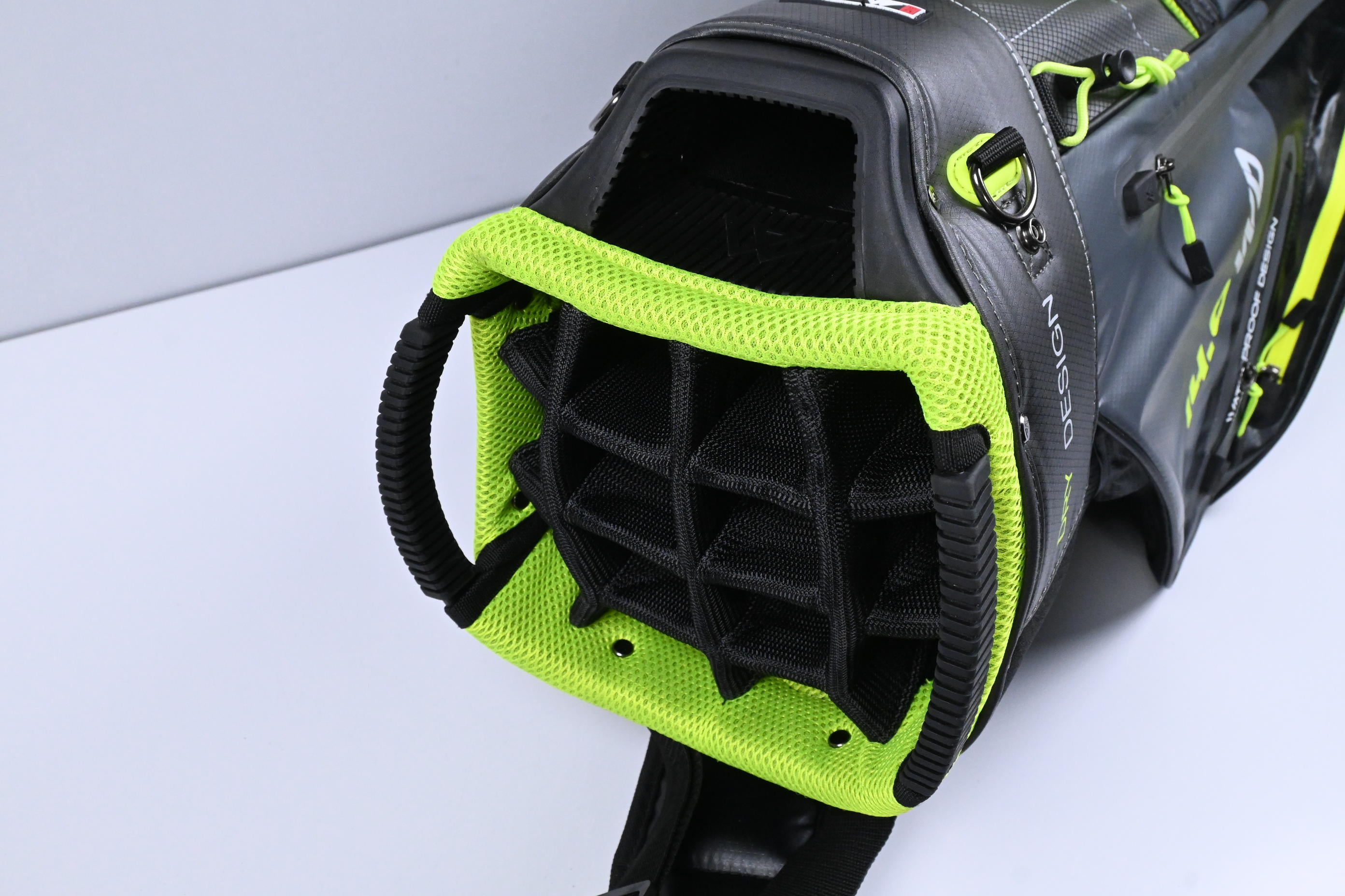 Big Max Aqua Sport Cart Bag / 14-Way Divider / Grey, Black & Green