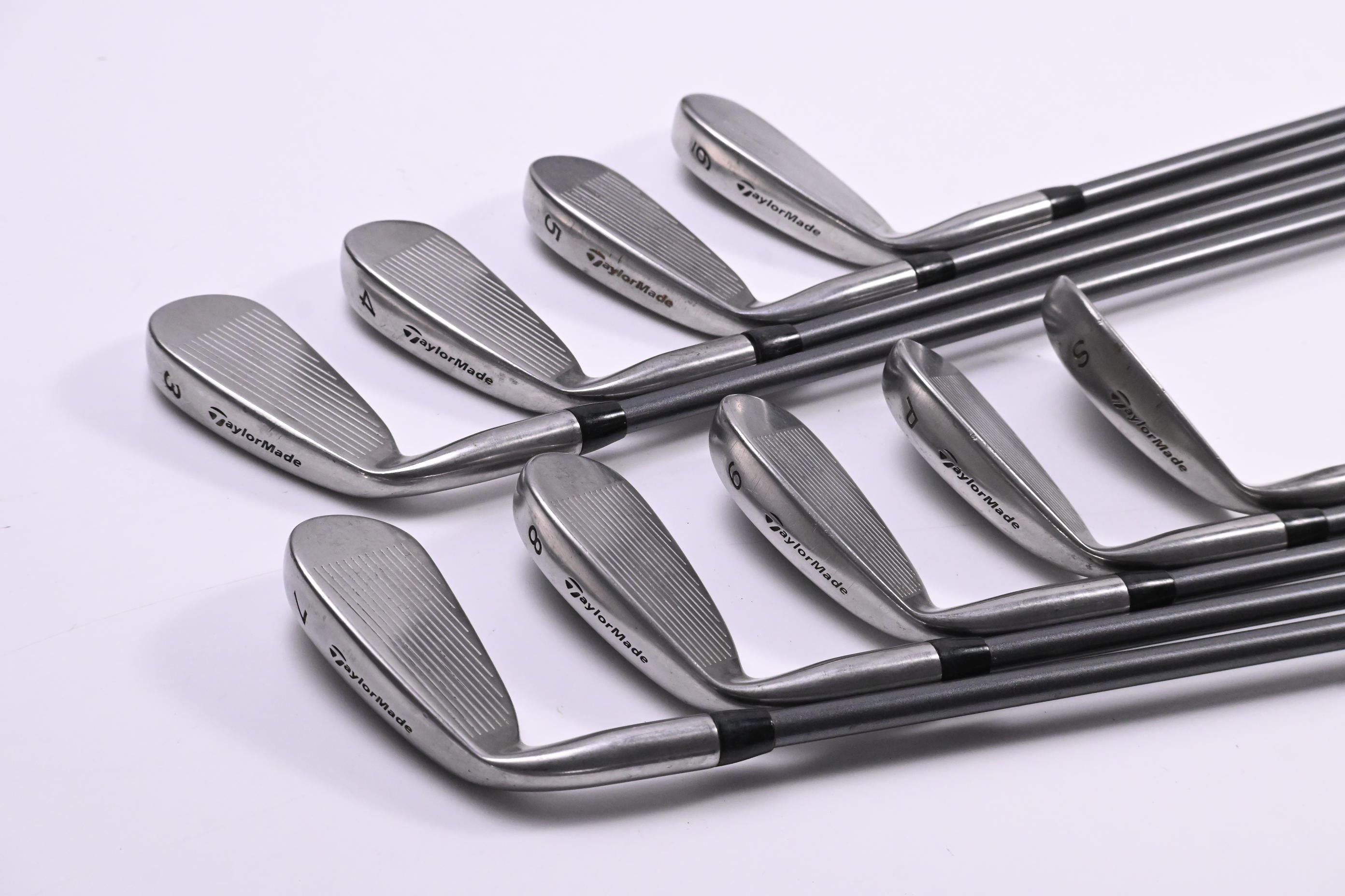 Taylormade 200 Steel Irons / 3-PW+SW / Regular Flex Taylormade 80 Shafts