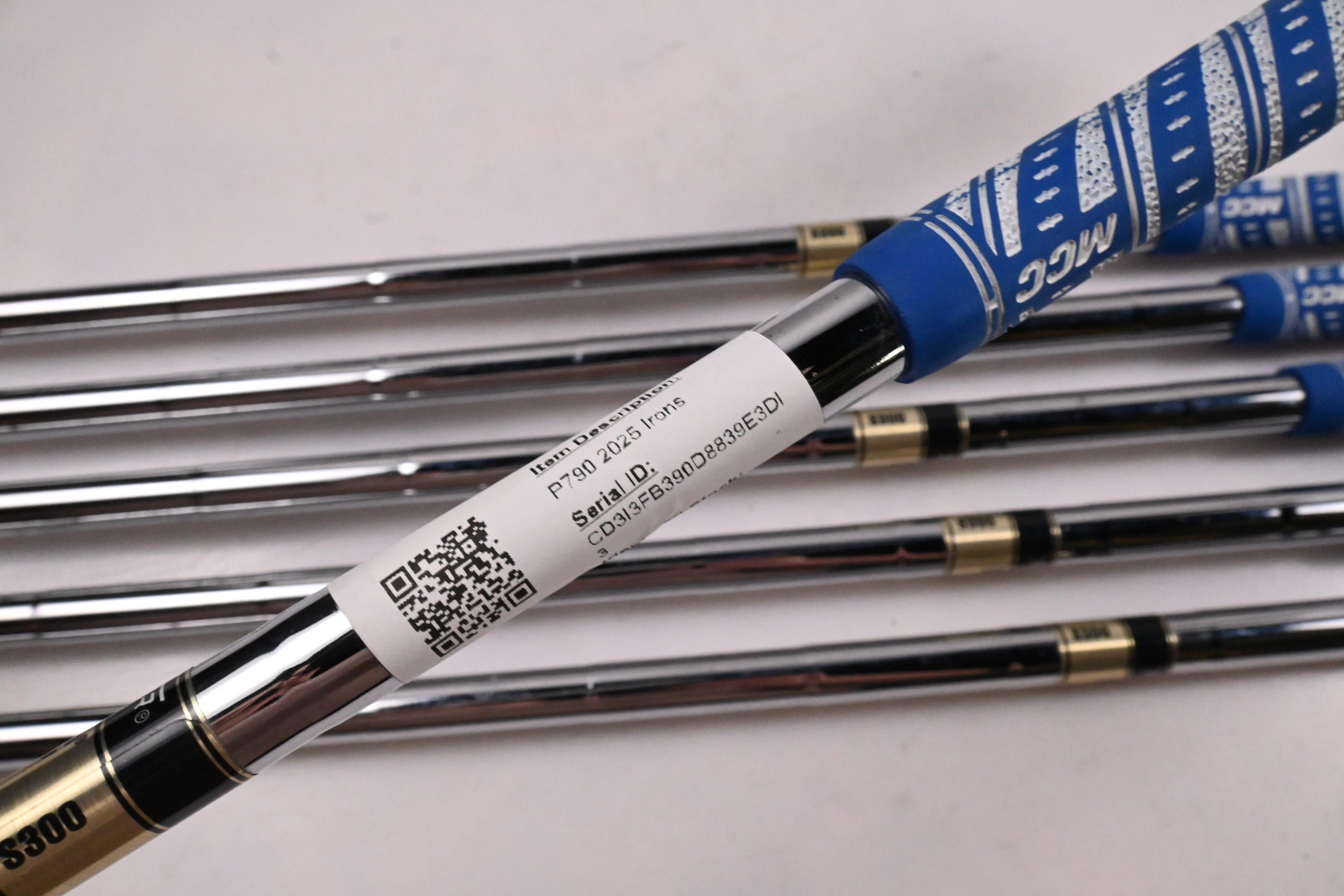 Taylormade P790 2025 Irons / 5-PW / Stiff Flex Dynamic Gold S300 Shafts