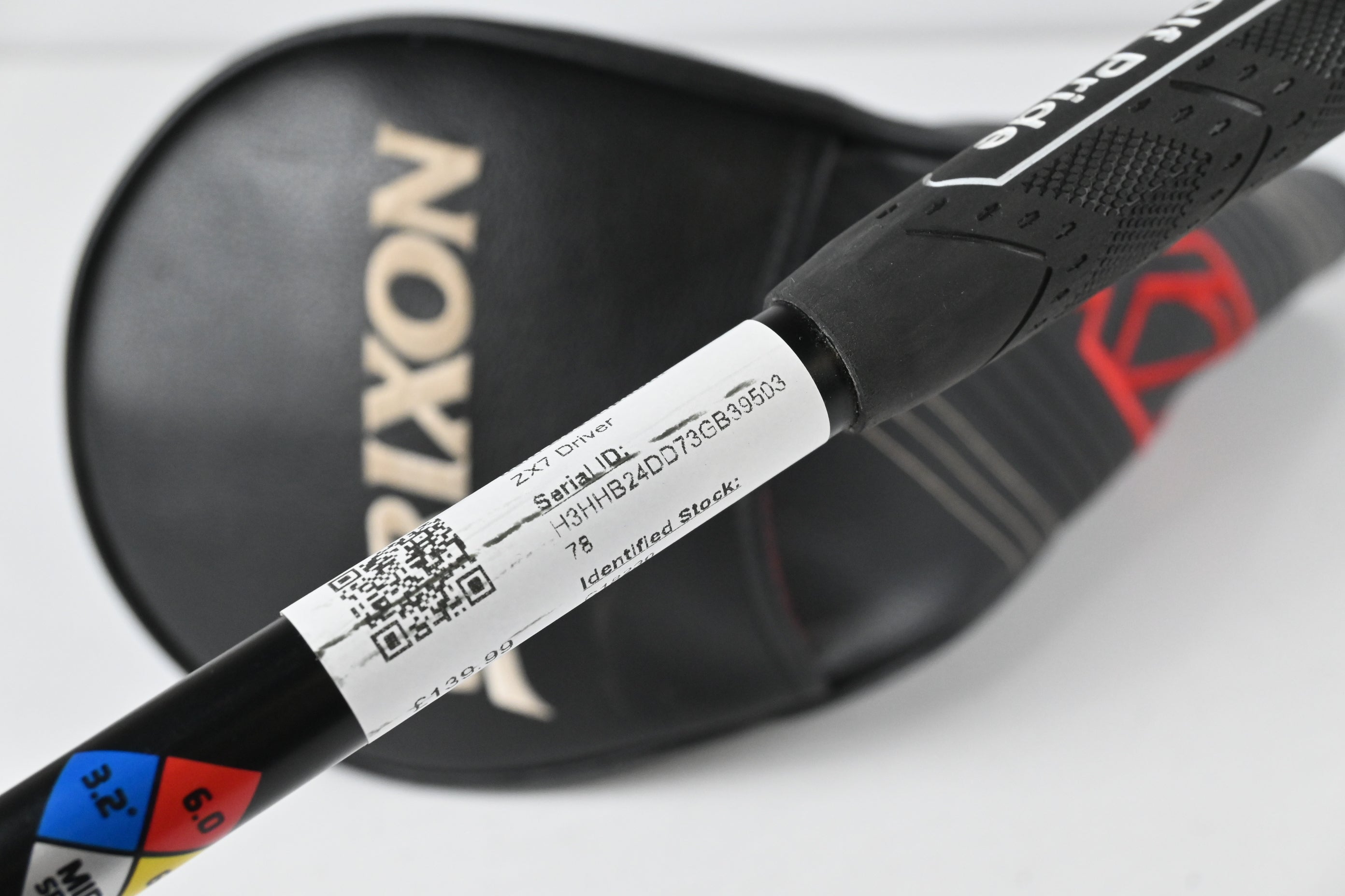 Srixon ZX7 Driver / 10.5 Degree / Stiff Flex Hzrdus Red 62 Shaft