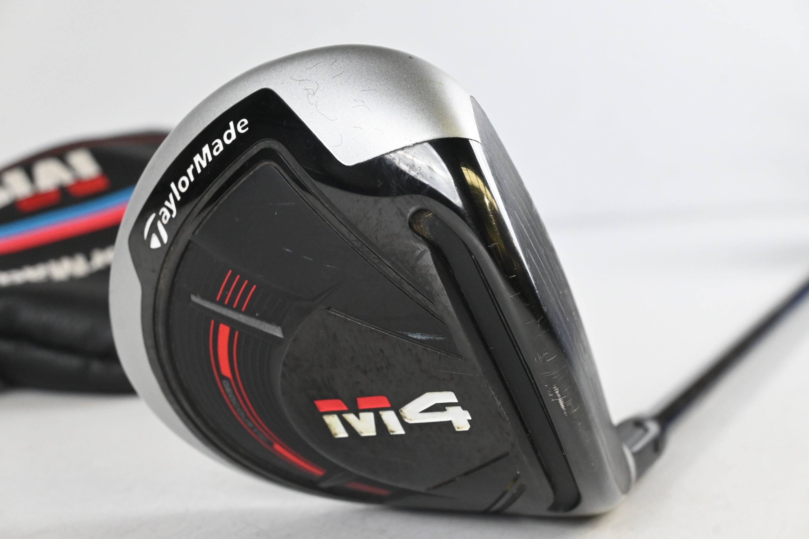 Taylormade M4 #3 Wood / 15 degree / Stiff Flex Fujikura Atmos Red 6 Shaft