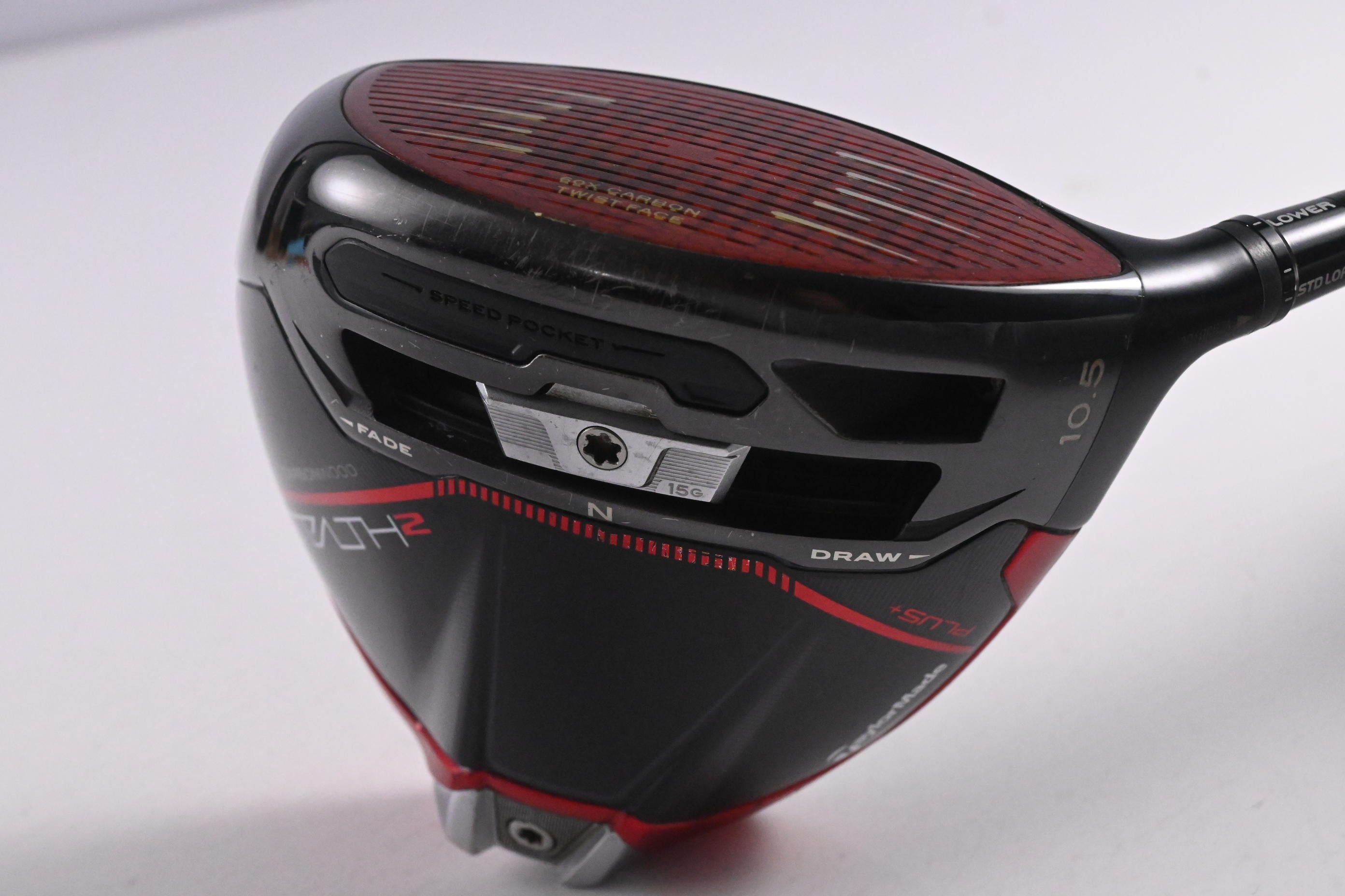 Taylormade Stealth 2 Plus Driver / 10.5 Degree / Senior Flex HZRDUS Smoke RDX 50