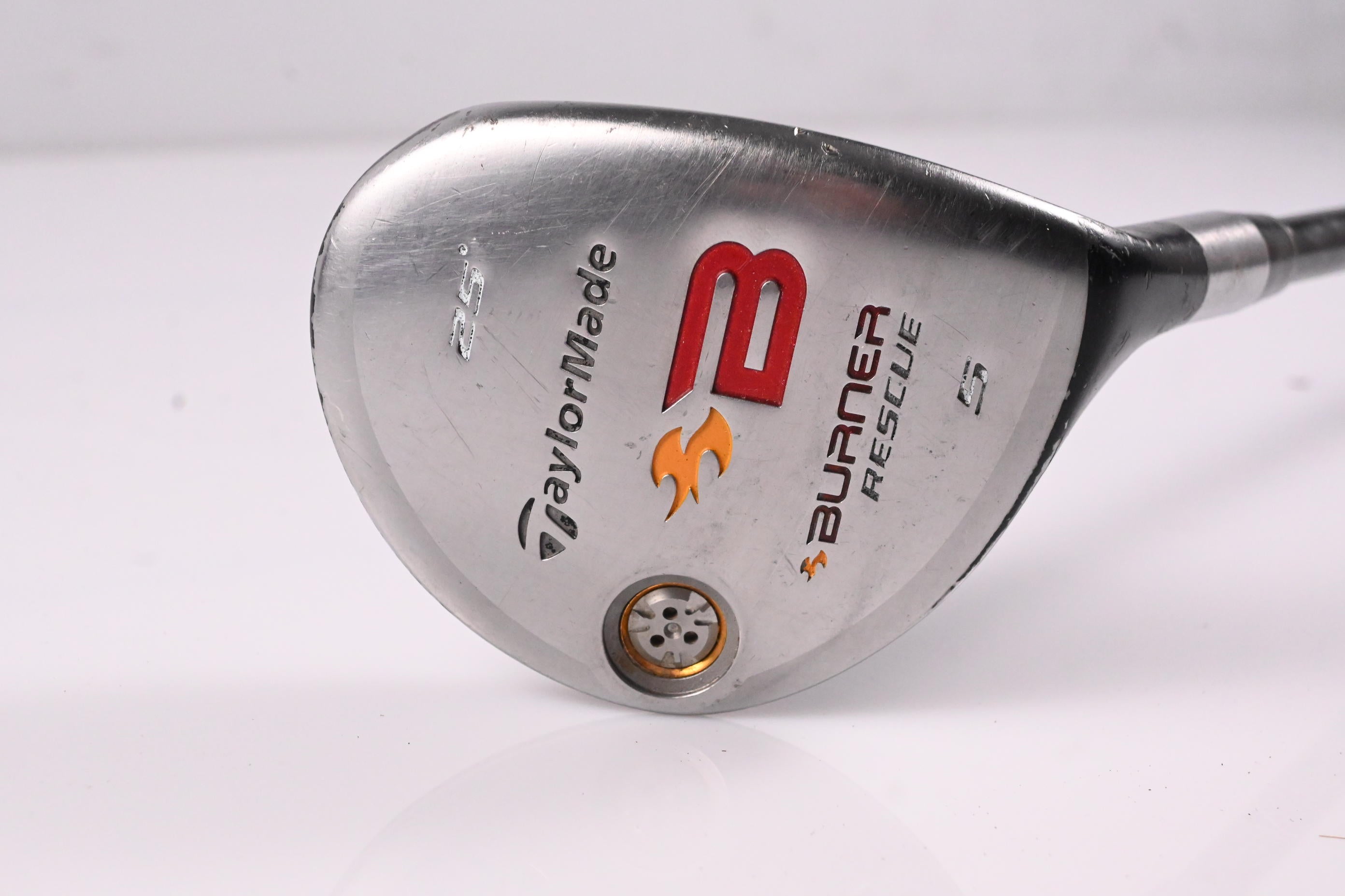 Taylormade Burner 2008 #5 Hybrid / 25 Degree / Regular Flex Taylormade Reax 60