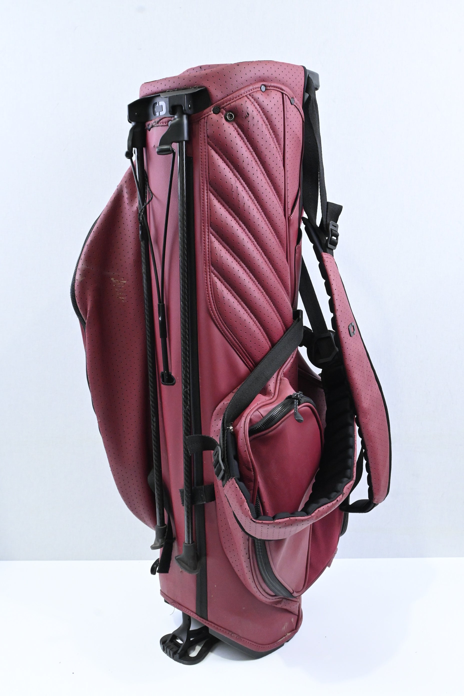 Ogio Shadow Stand Bag  / 4-Way / Red, Black