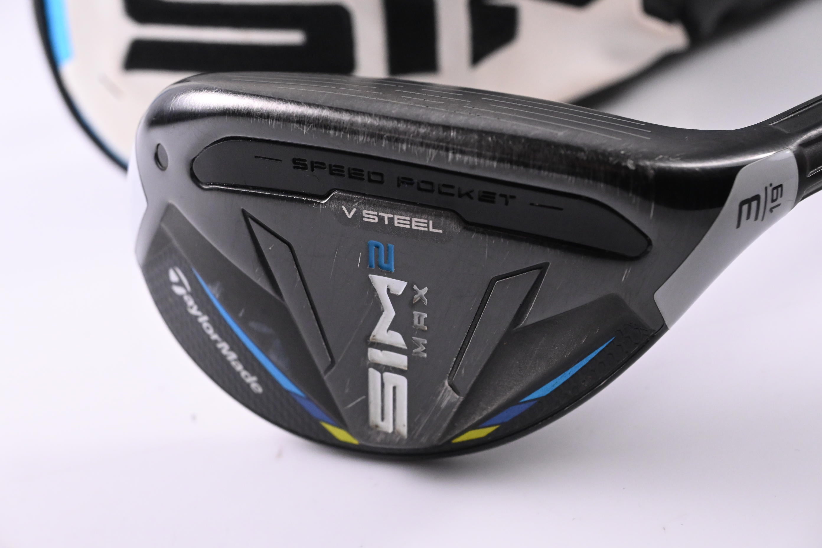 Taylormade SIM2 Max #3 Hybrid / 19 Degree / Stiff Flex Ventus Blue 7 Shaft