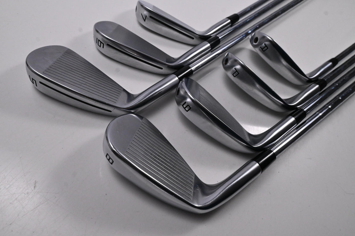 Taylormade P790 2025 Irons / 5-PW+GW / Stiff Flex KBS Tour Lite Shafts