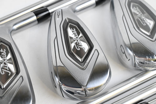 Titleist T400 2020 Irons / 6-PW+AW+GW+SW / Regular Flex Fubuki MV Series 55 Shafts