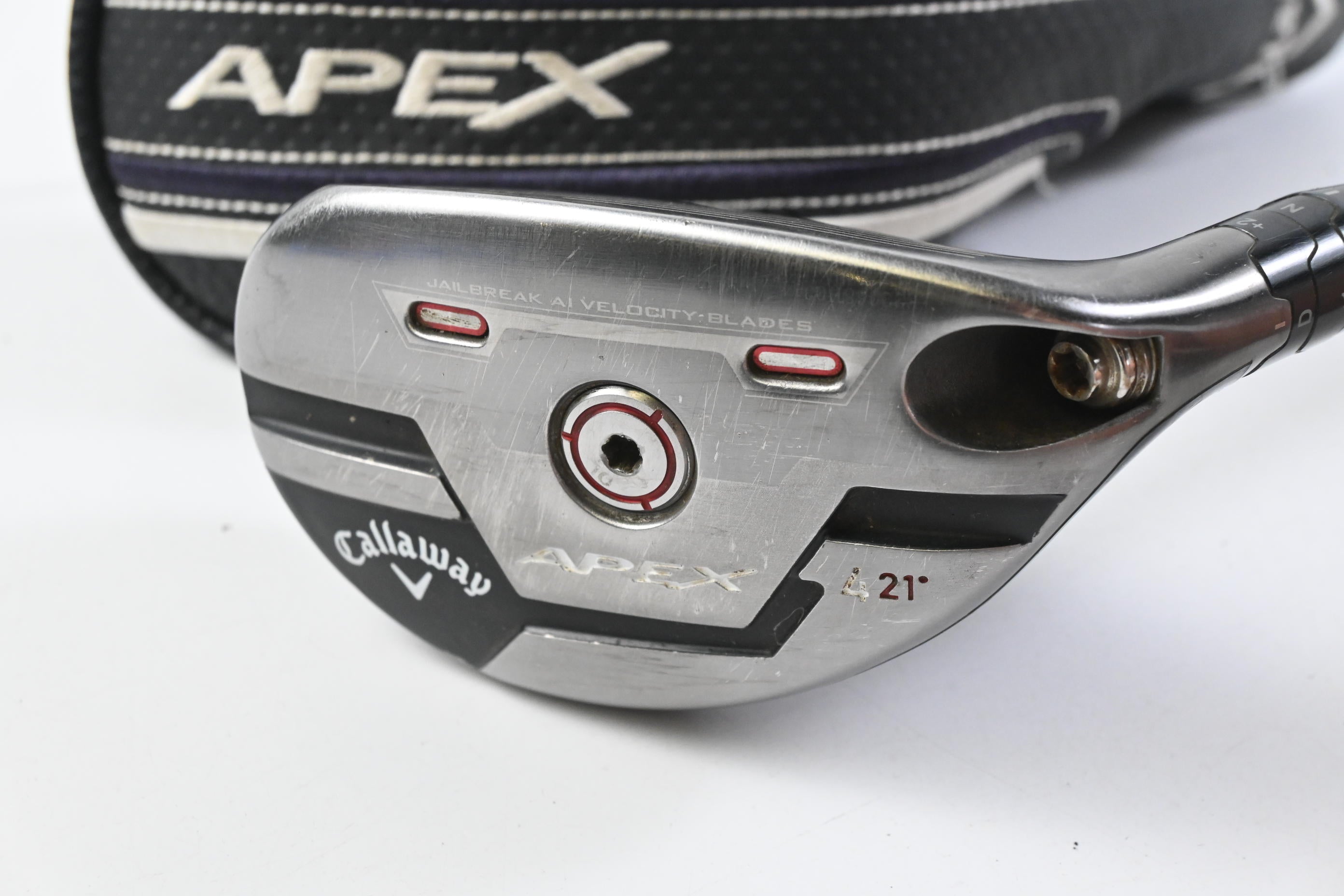 Callaway Apex 21 #4 Hybrid / 21 Degree / Stiff Flex UST Mamiya Recoil DART 75