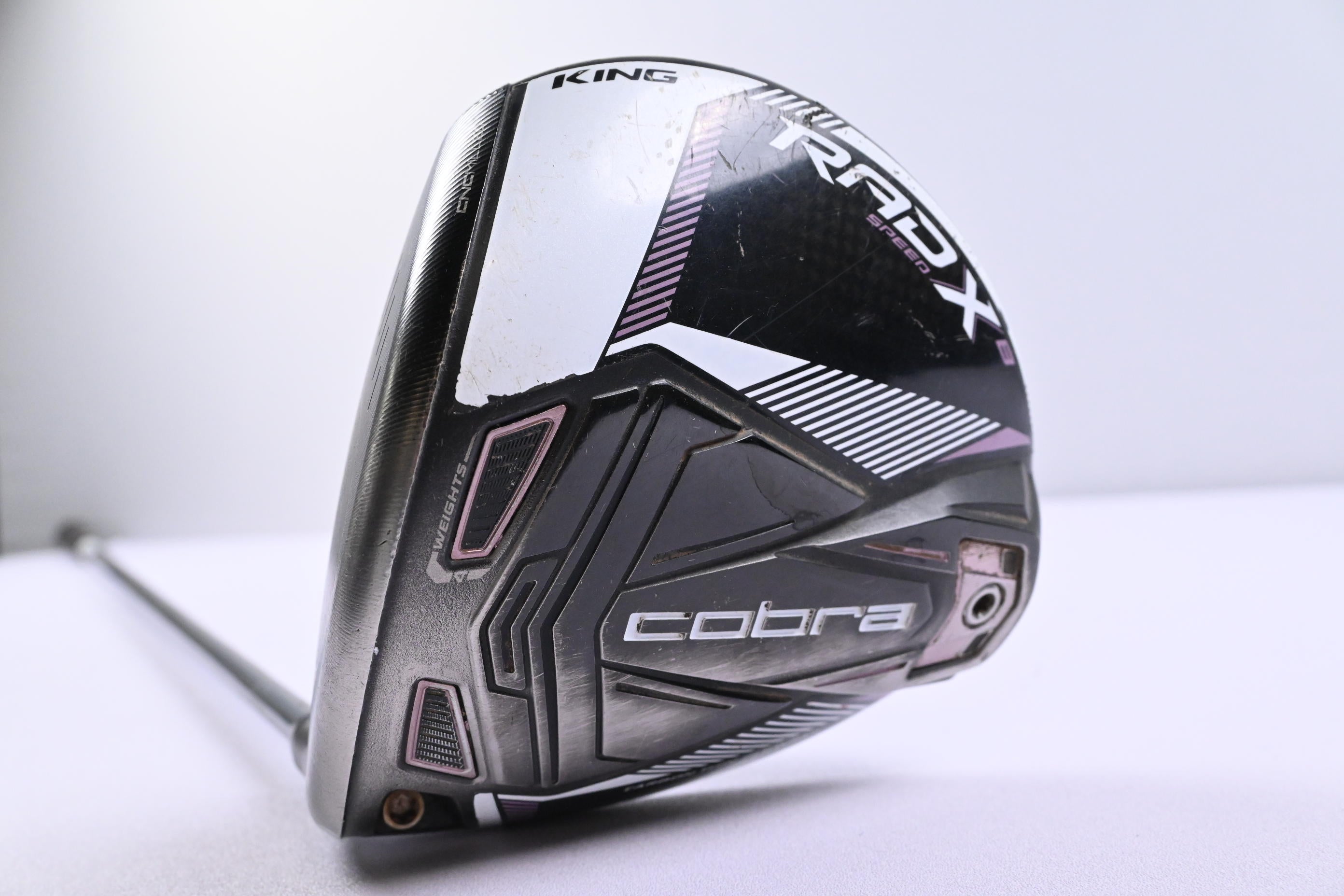 Left Hand Cobra King Radspeed XB Driver / 12 Degree / Ladies Flex White Tie 45